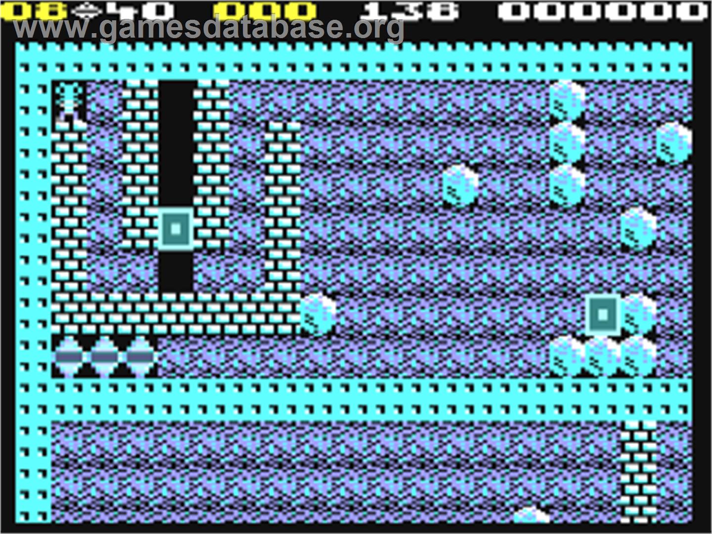 Boulder Dash Heavy 04 - Commodore 64 - Artwork - In Game