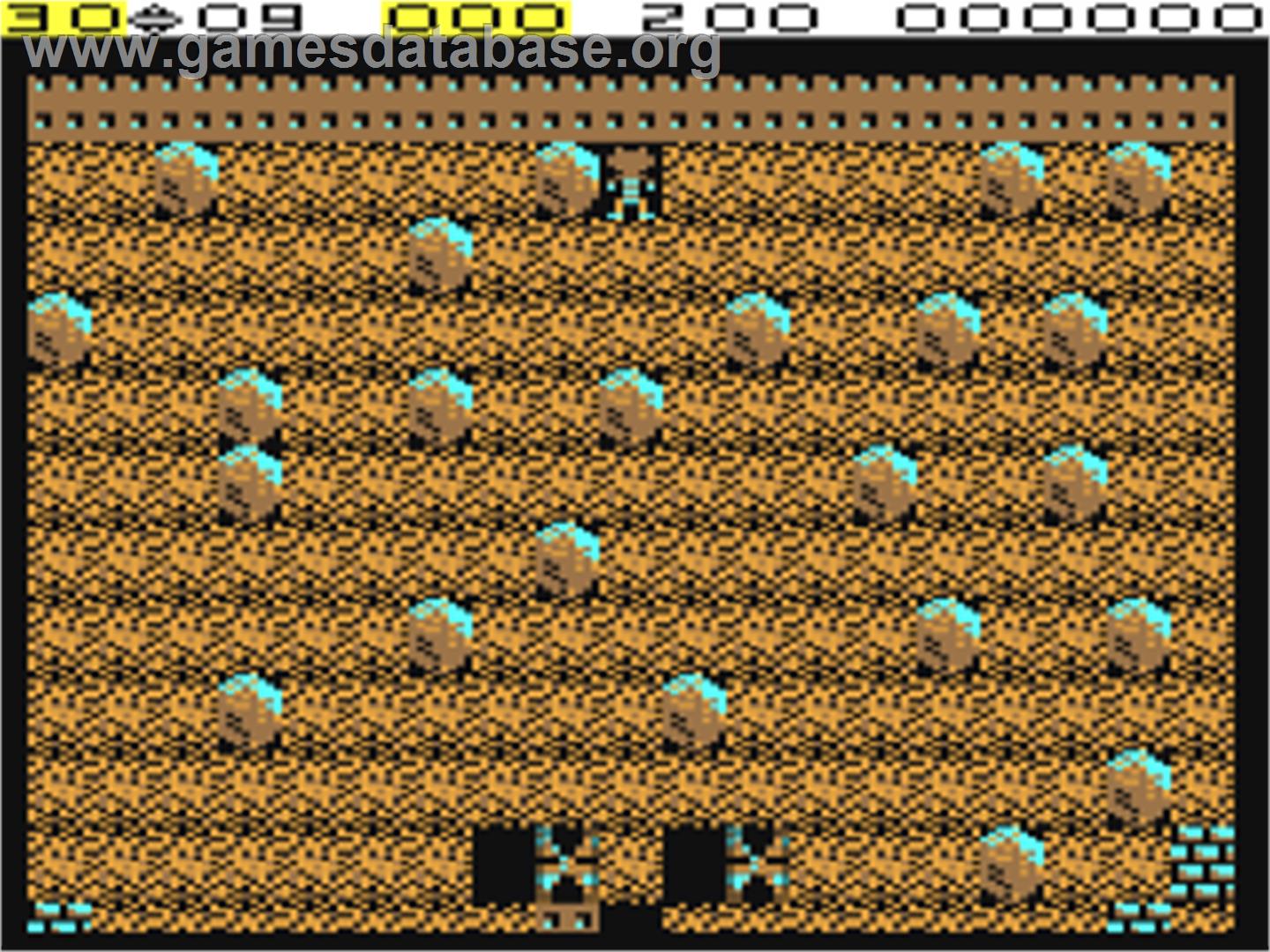 Boulder Dash Heavy 05 - Commodore 64 - Artwork - In Game