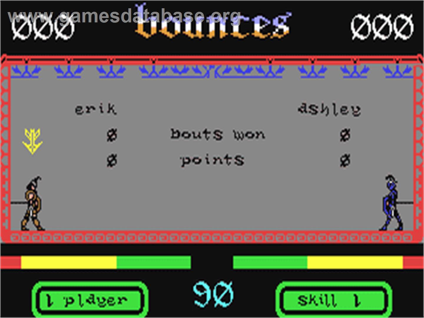 Bounces - Commodore 64 - Artwork - In Game