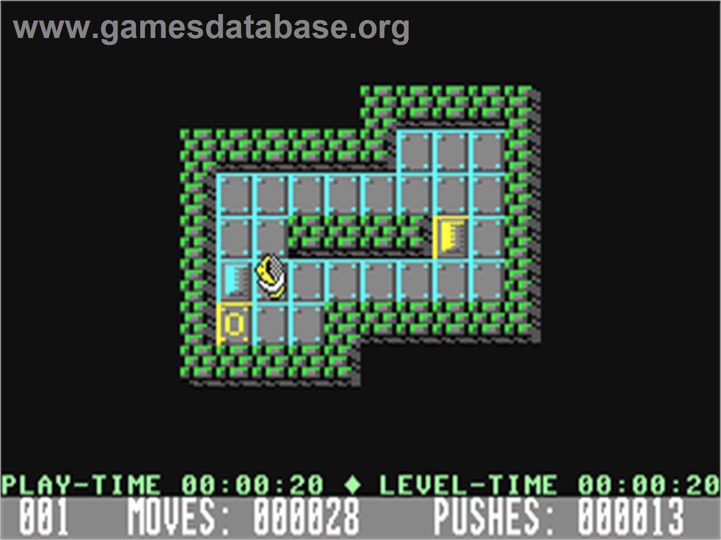 Boxes (RUN) - Commodore 64 - Artwork - In Game