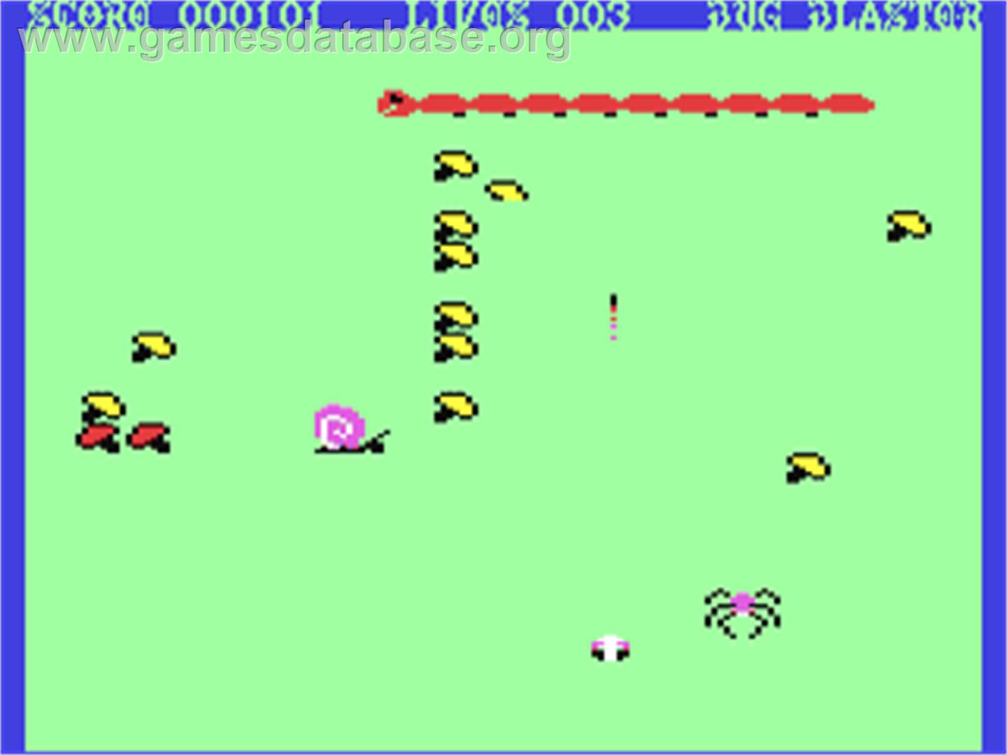 Bug Blaster - Commodore 64 - Artwork - In Game