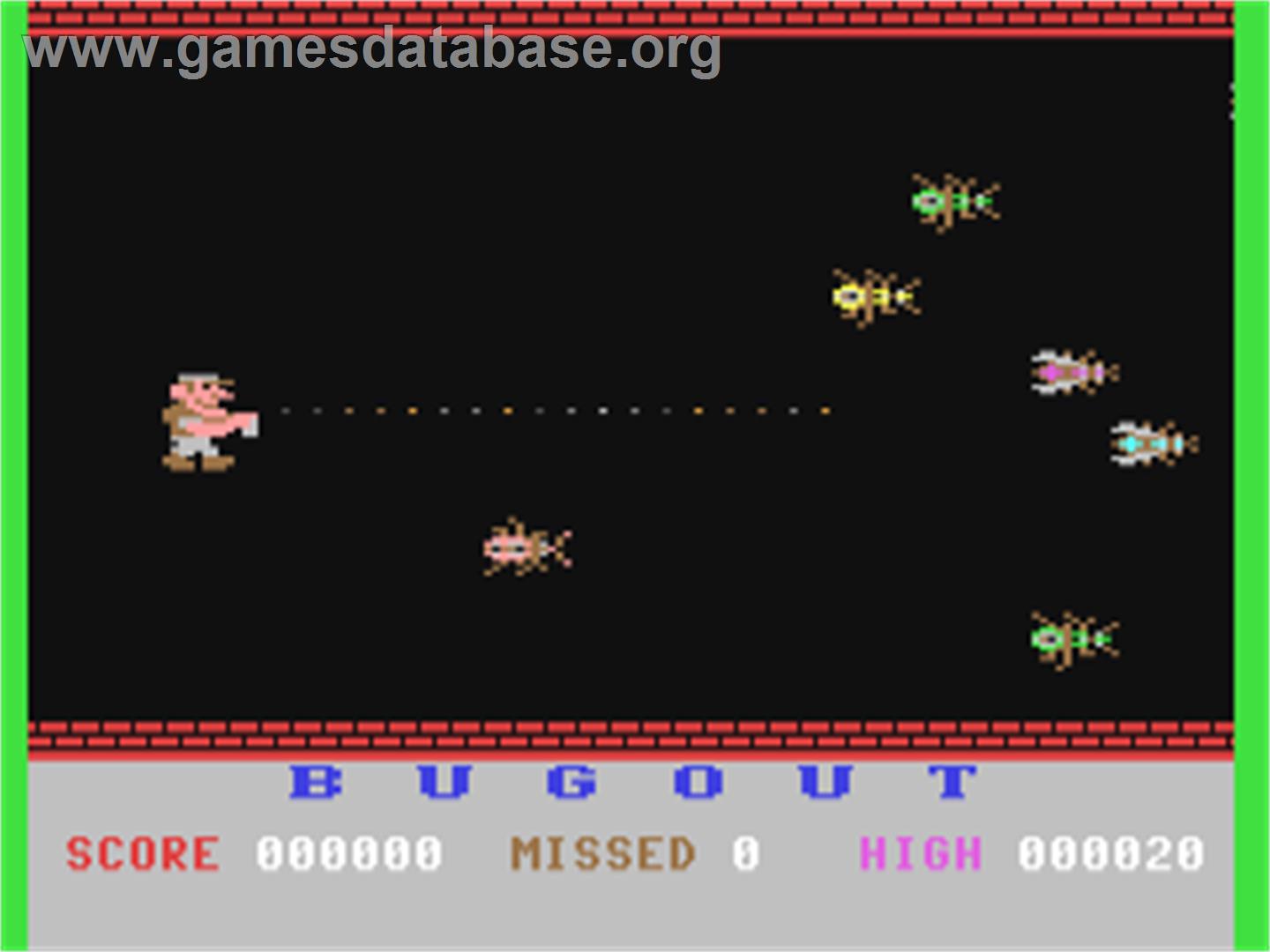 Bugout - Commodore 64 - Artwork - In Game