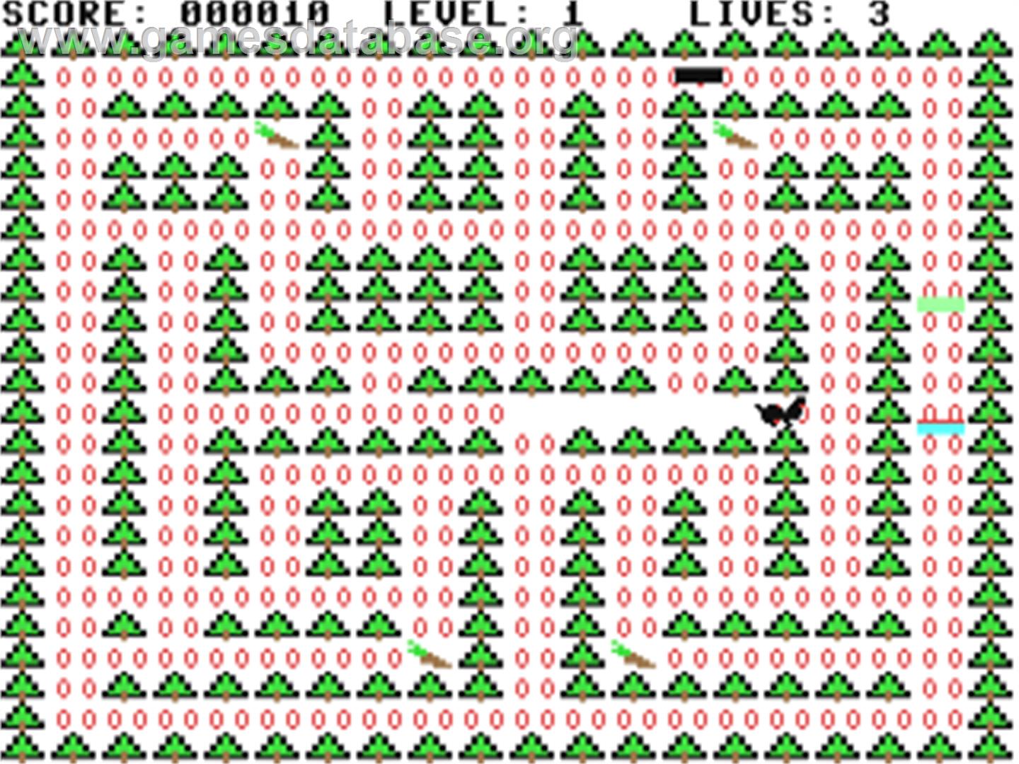 Bunny Chase - Commodore 64 - Artwork - In Game
