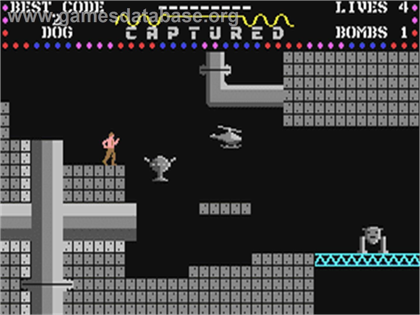 Captured - Commodore 64 - Artwork - In Game