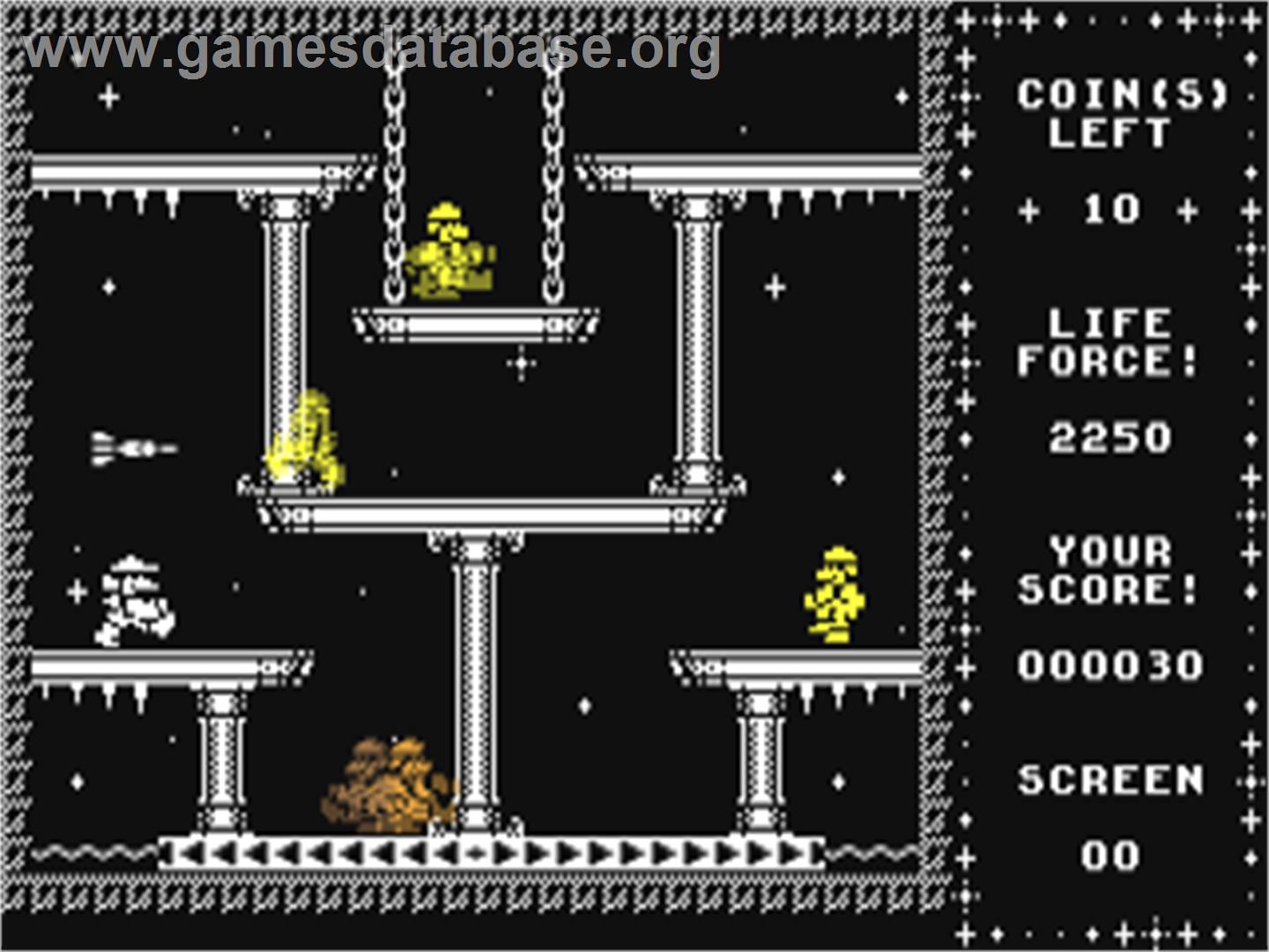 Cashman - Commodore 64 - Artwork - In Game