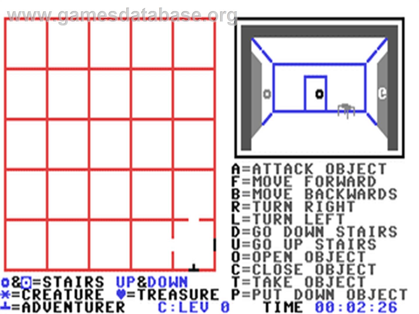 Castles And Creatures - Commodore 64 - Artwork - In Game