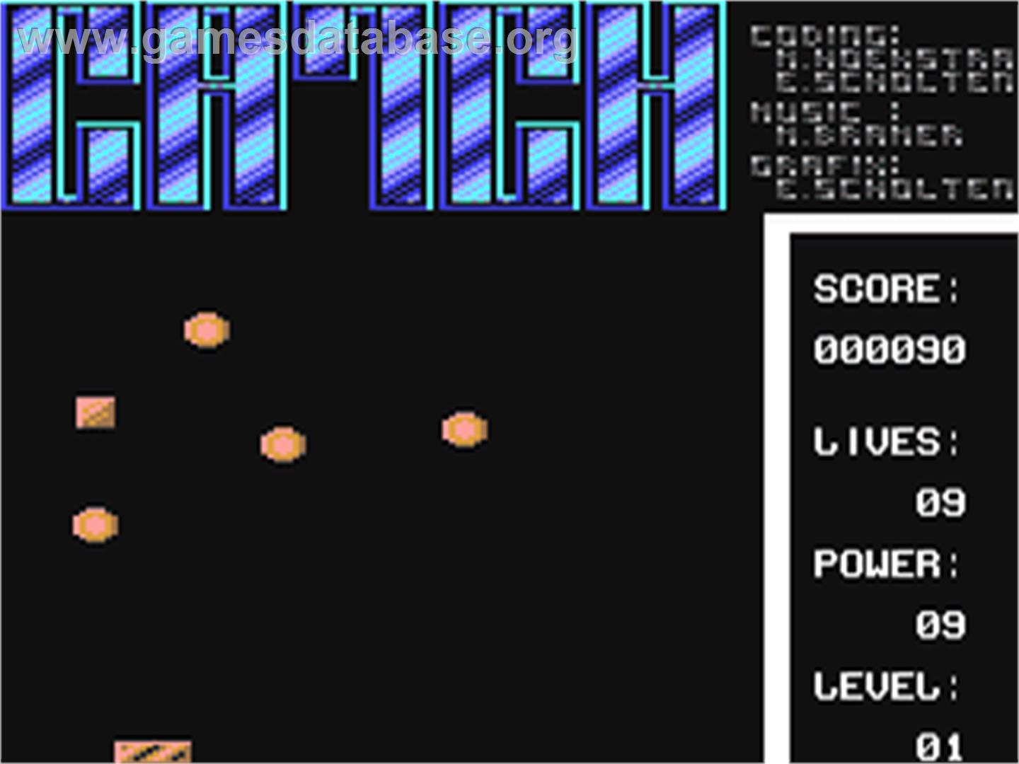 Catch - Commodore 64 - Artwork - In Game