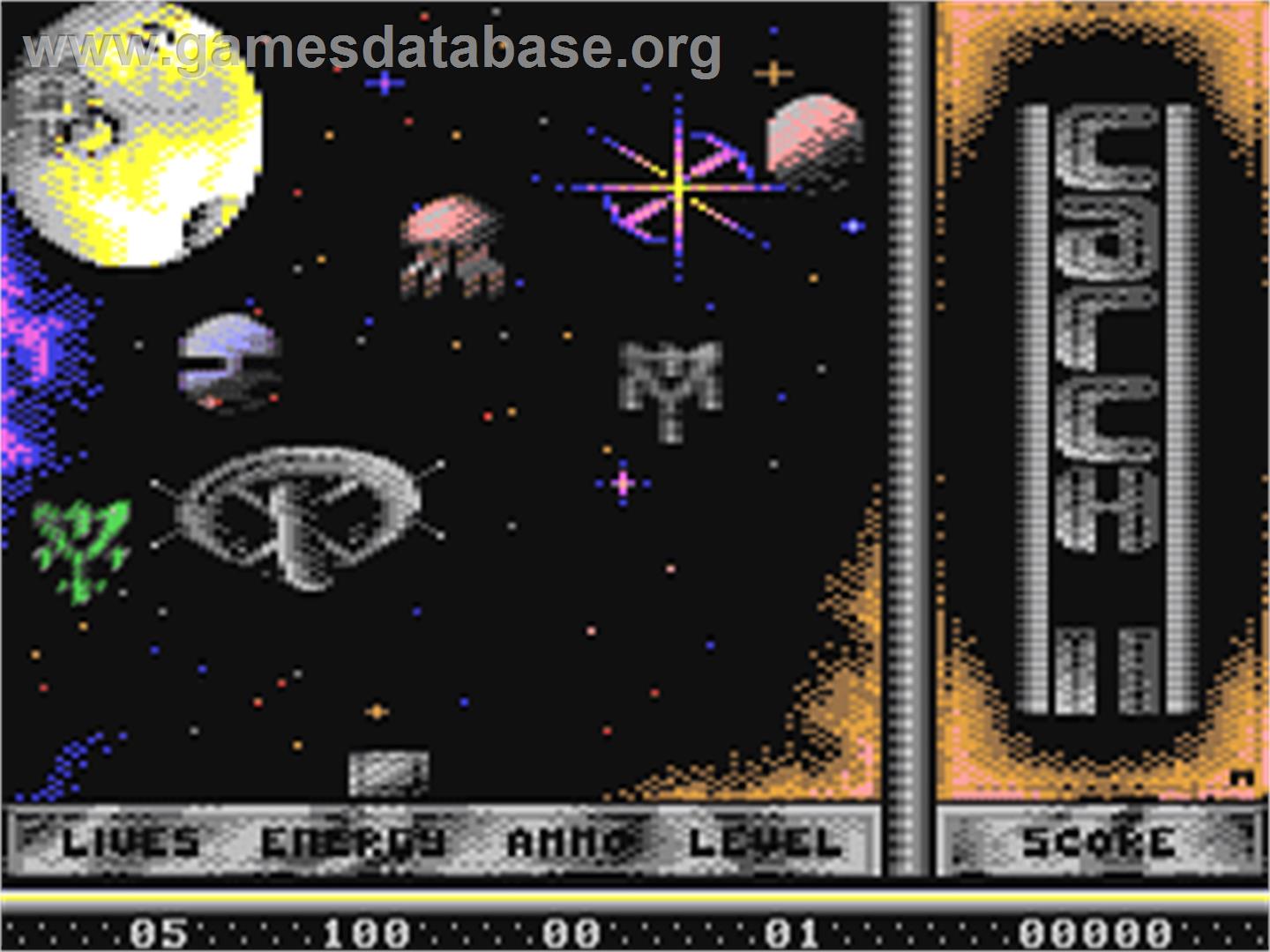 Catch 2 - Commodore 64 - Artwork - In Game