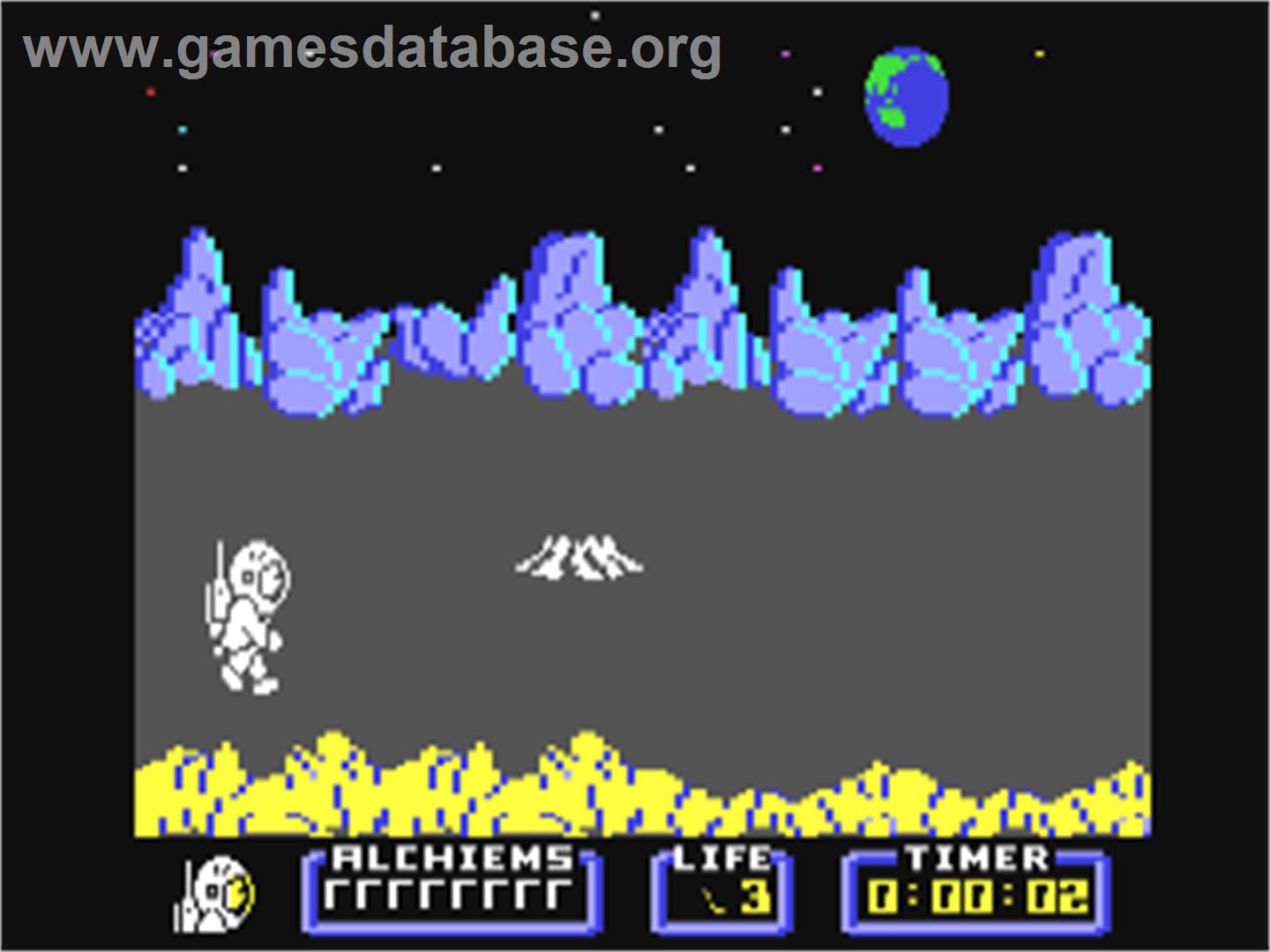 Caves Of Venus - Commodore 64 - Artwork - In Game