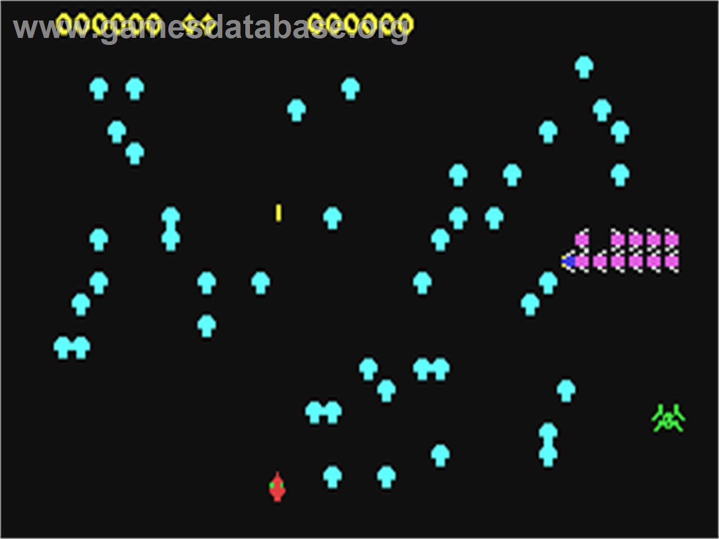 Centipede - Commodore 64 - Artwork - In Game