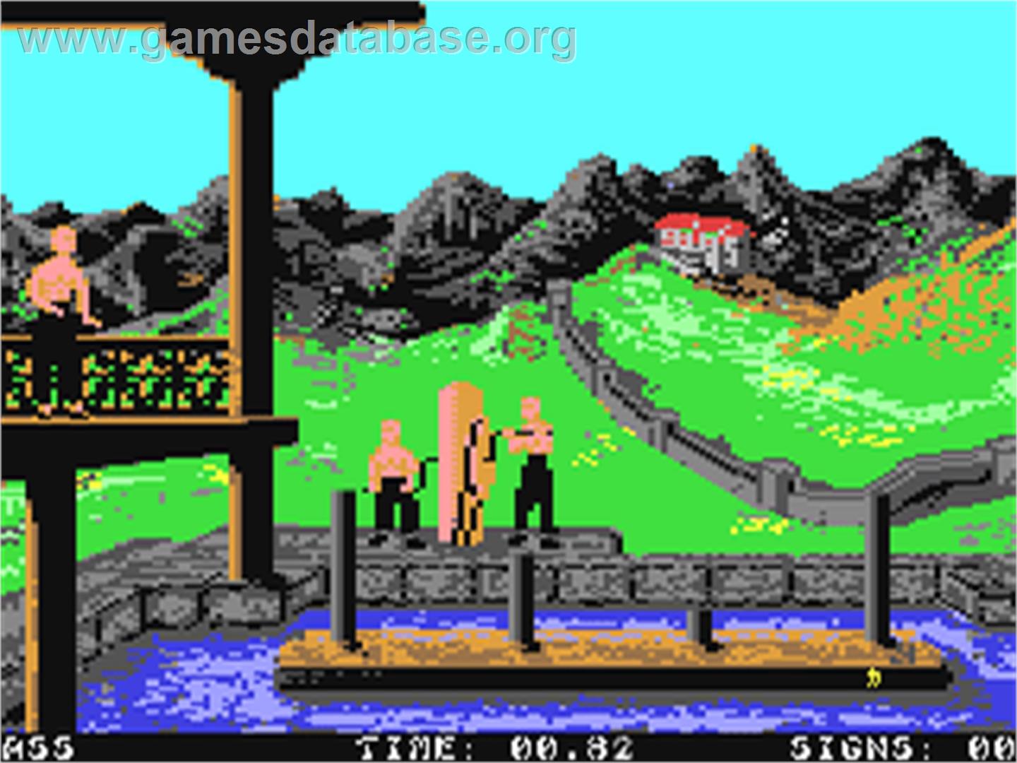 Chambers of Shaolin - Commodore 64 - Artwork - In Game