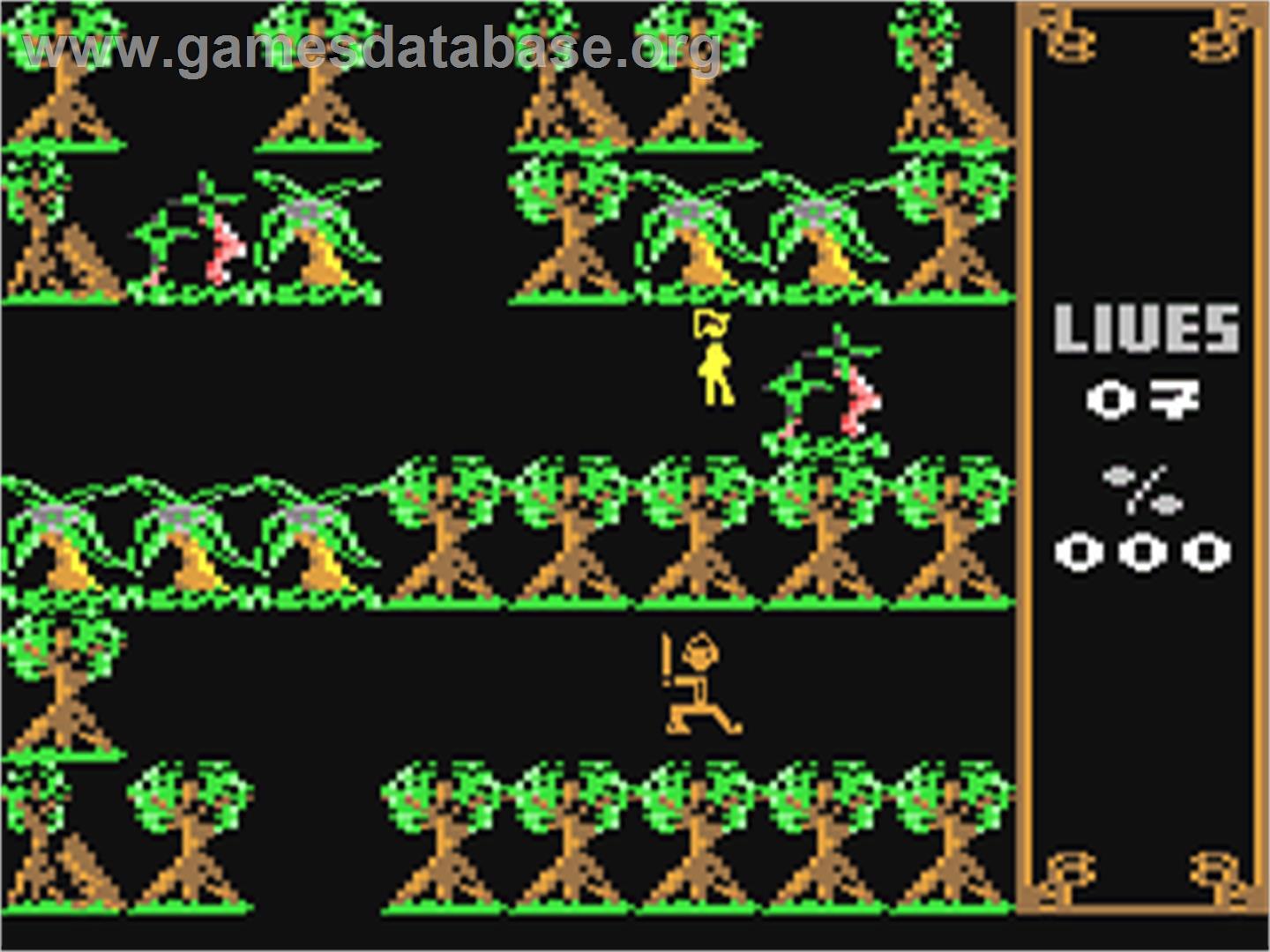 Chang's Adventure - Commodore 64 - Artwork - In Game