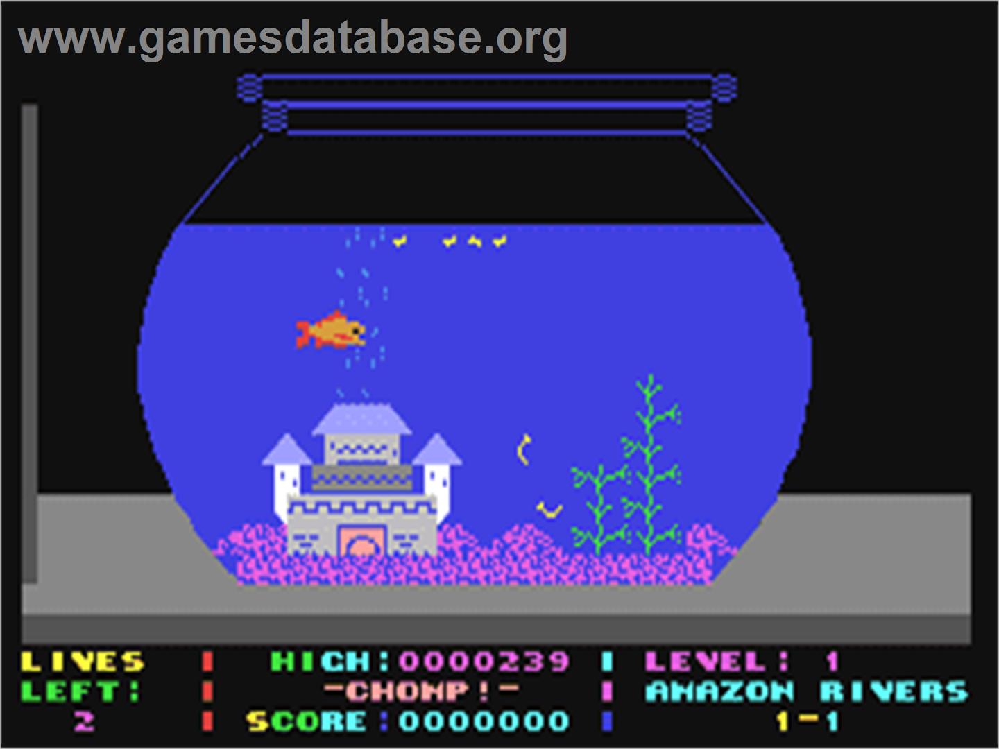 Chomp! - Commodore 64 - Artwork - In Game