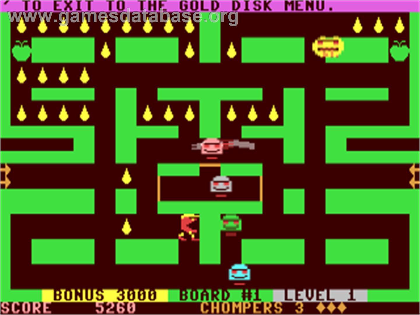 Chomper (COMPUTE!) - Commodore 64 - Artwork - In Game