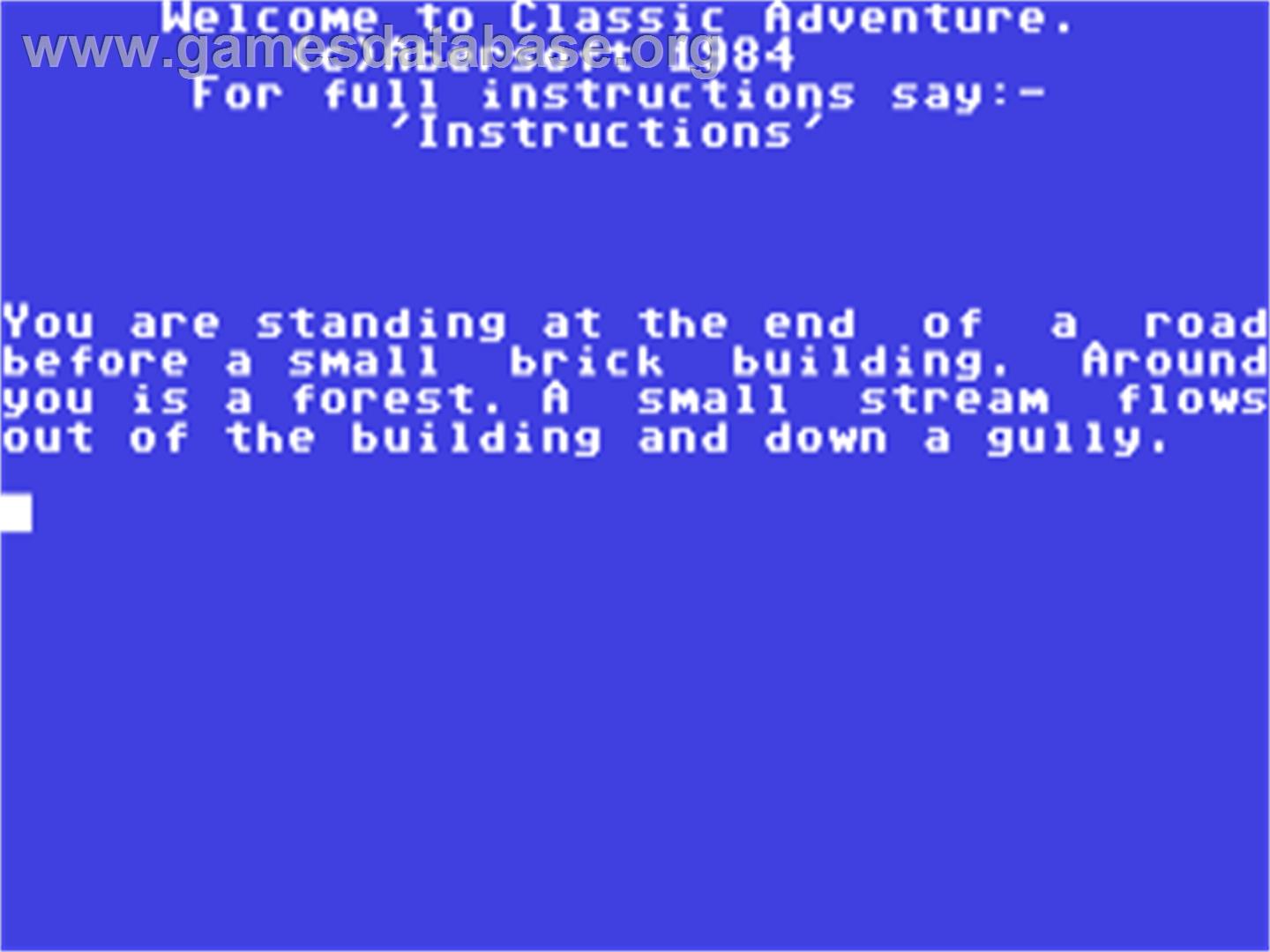 Classic Adventure - Commodore 64 - Artwork - In Game
