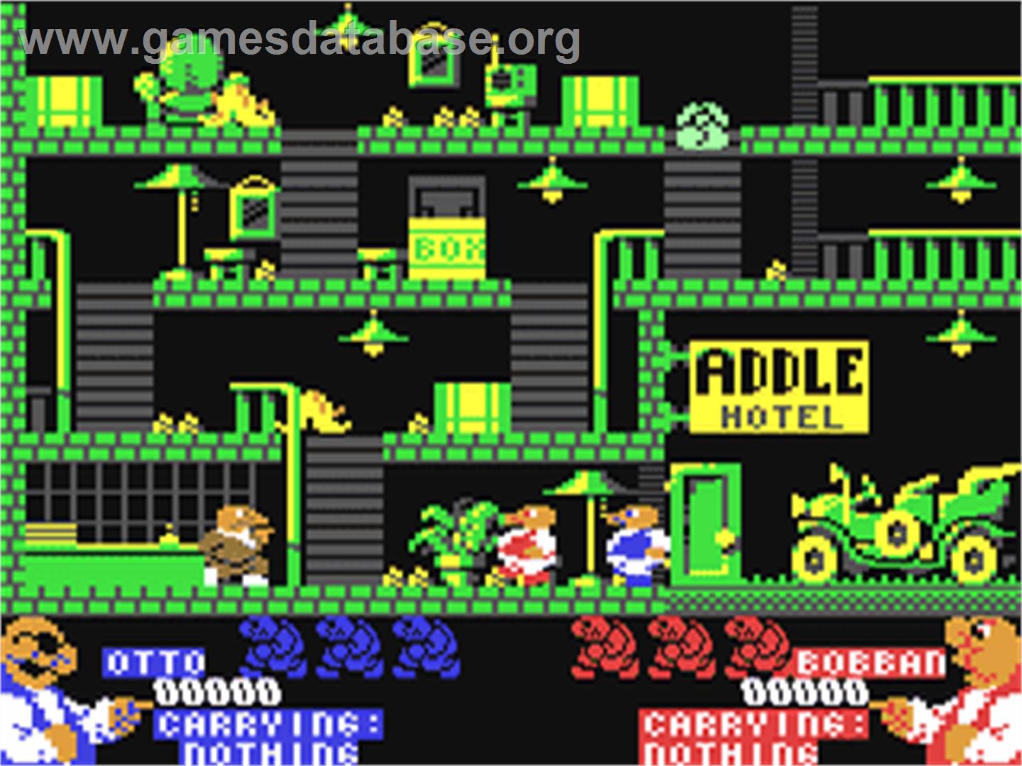 Clean Up Service - Commodore 64 - Artwork - In Game
