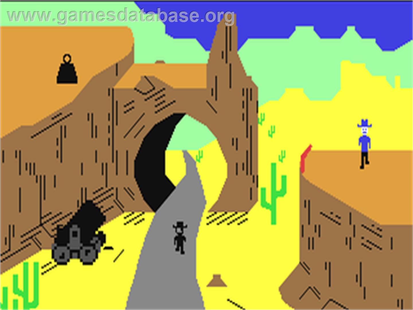 Cliff Hanger - Commodore 64 - Artwork - In Game