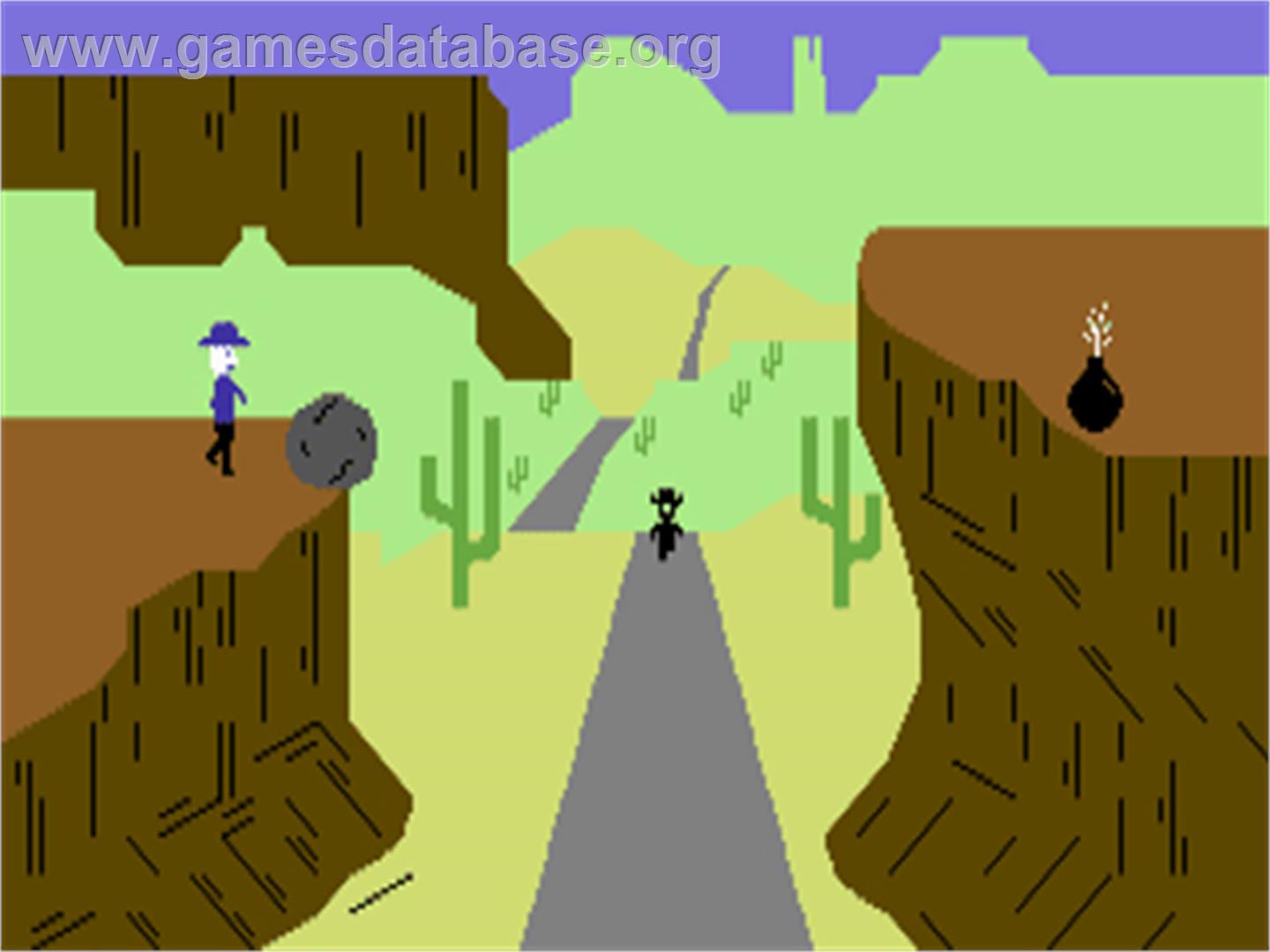 Cliff Hanger - Commodore 64 - Artwork - In Game