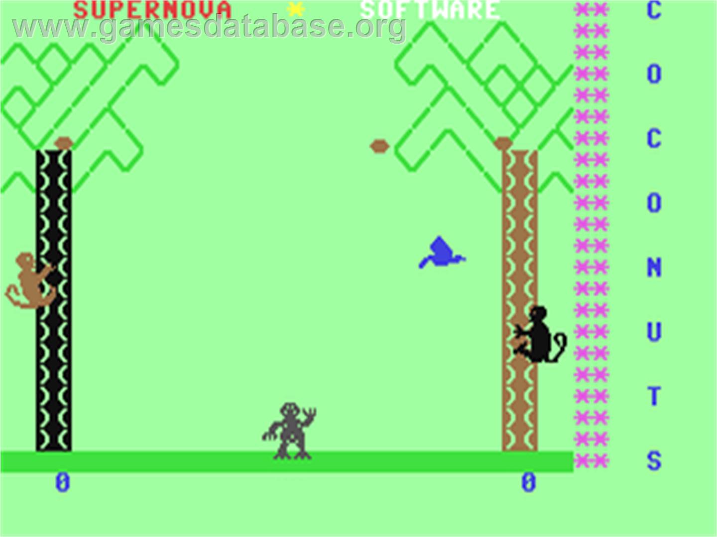 Coconuts - Commodore 64 - Artwork - In Game