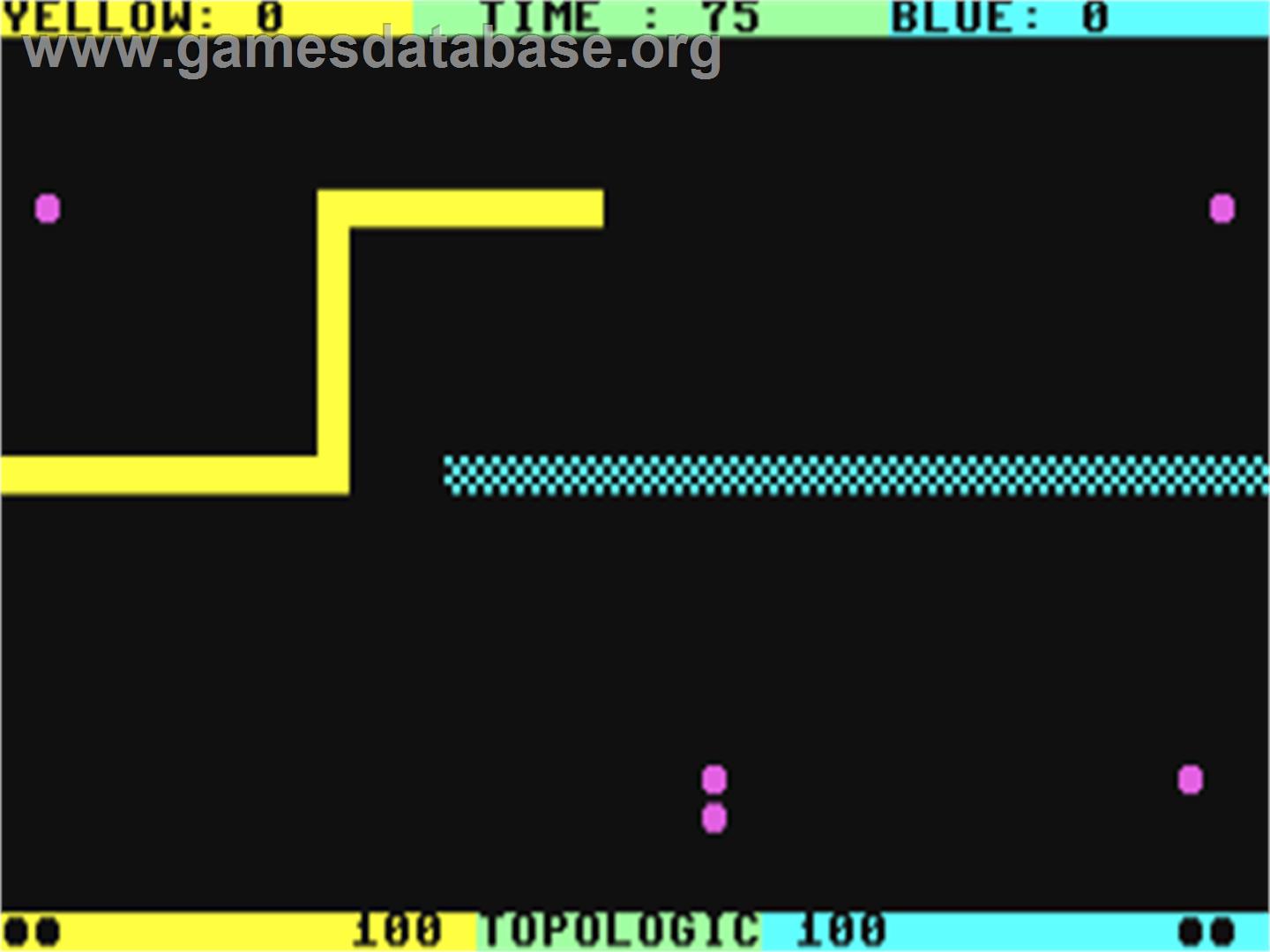 Collision (Topologic) - Commodore 64 - Artwork - In Game