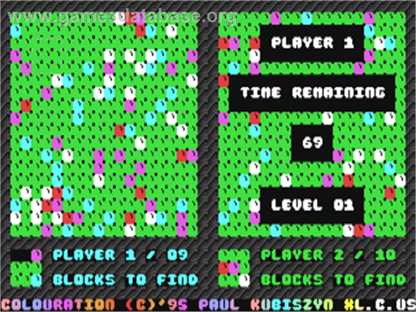Colouration - Commodore 64 - Artwork - In Game