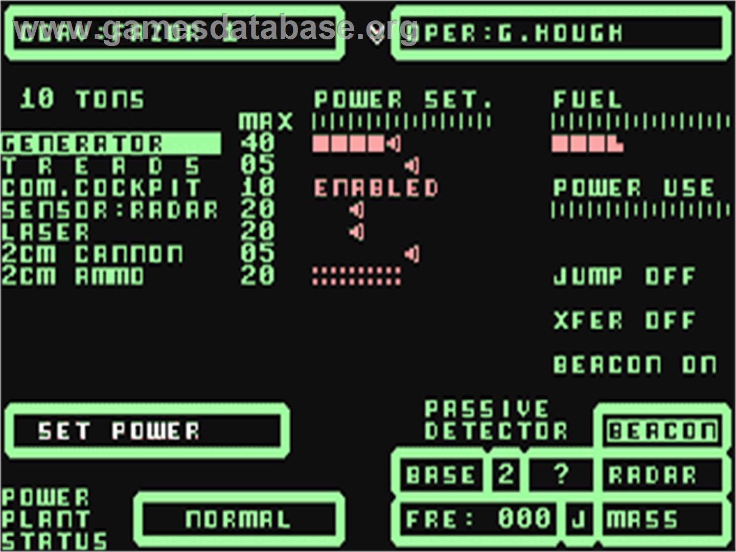 Combots - Commodore 64 - Artwork - In Game