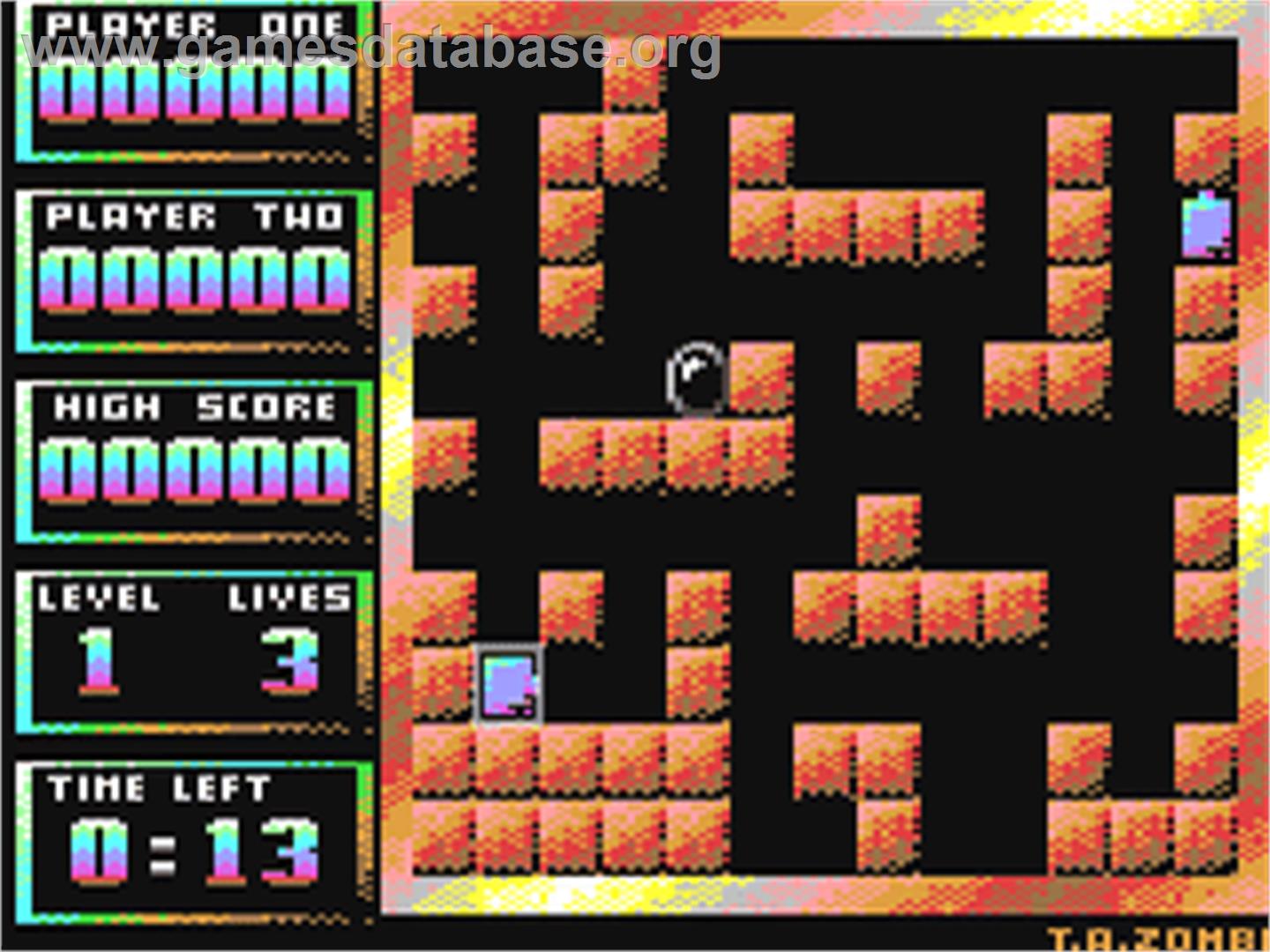 Connection - Gravity - Commodore 64 - Artwork - In Game