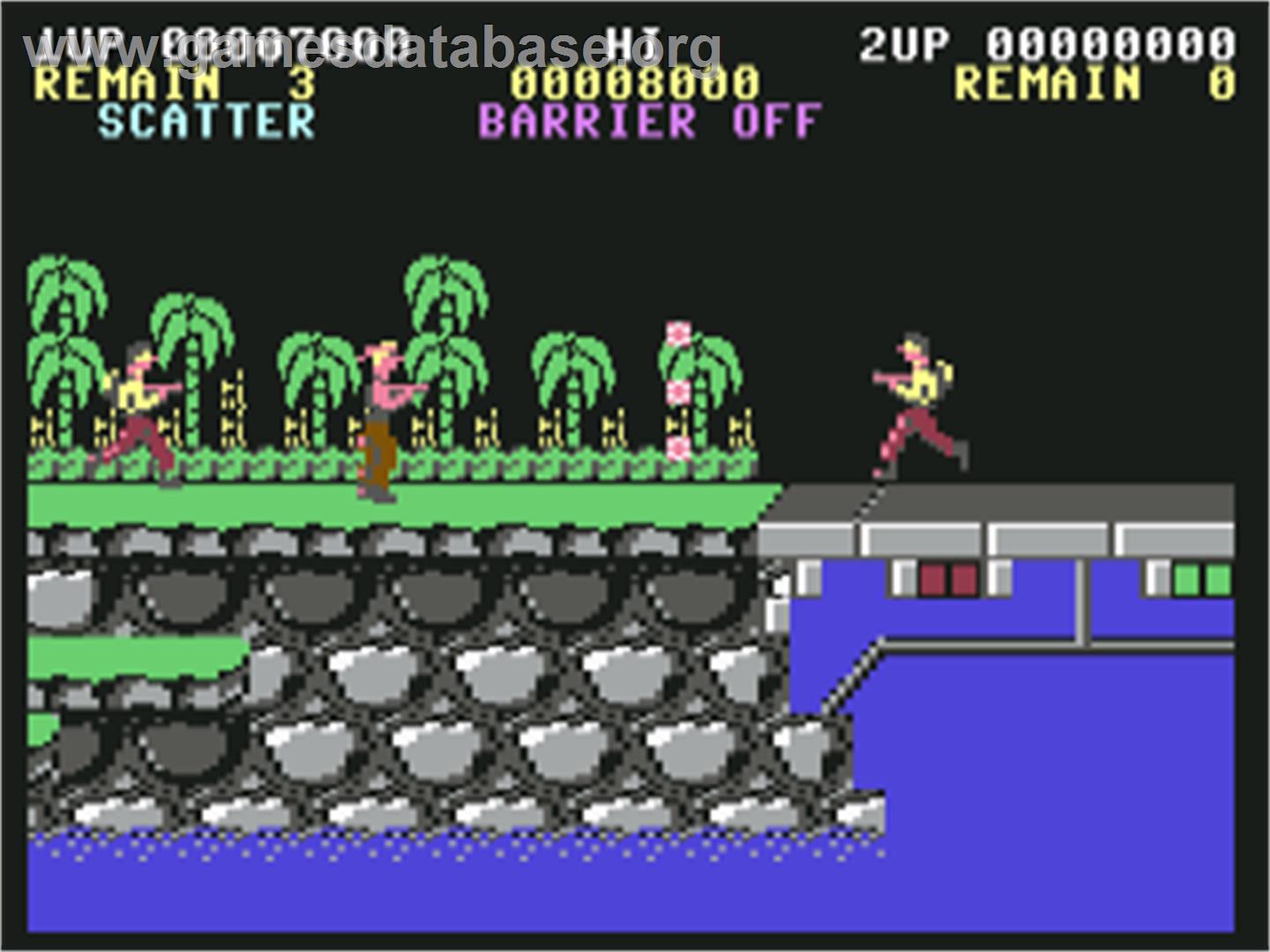 Contra - Commodore 64 - Artwork - In Game