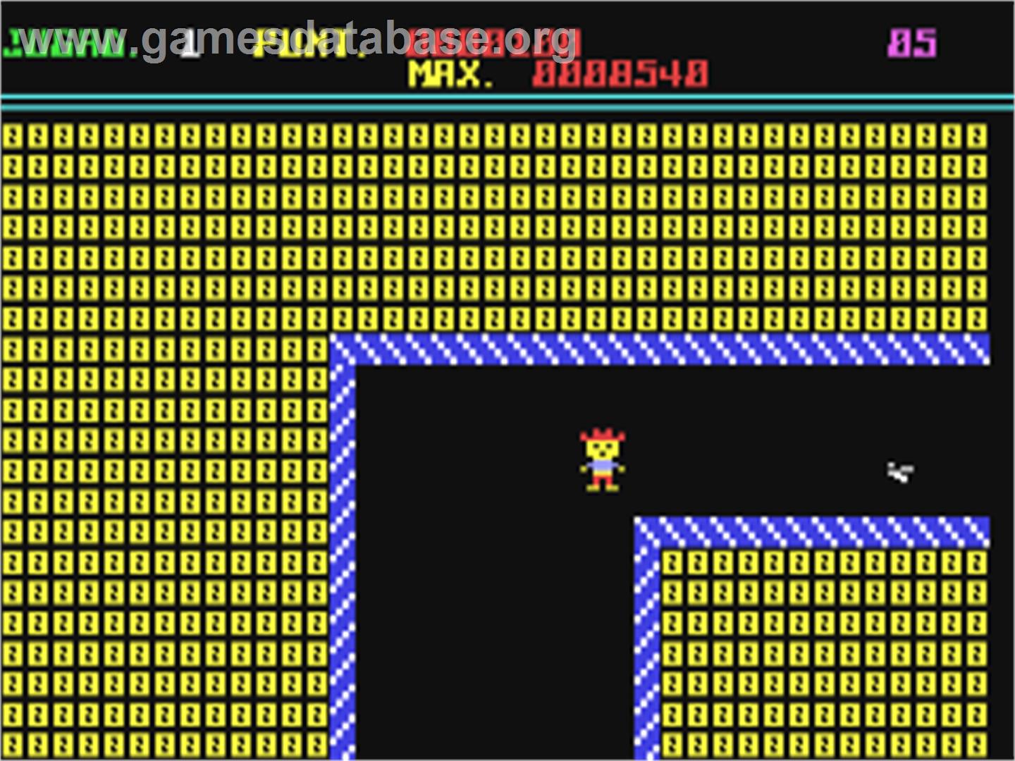 Correpasadizos - Commodore 64 - Artwork - In Game