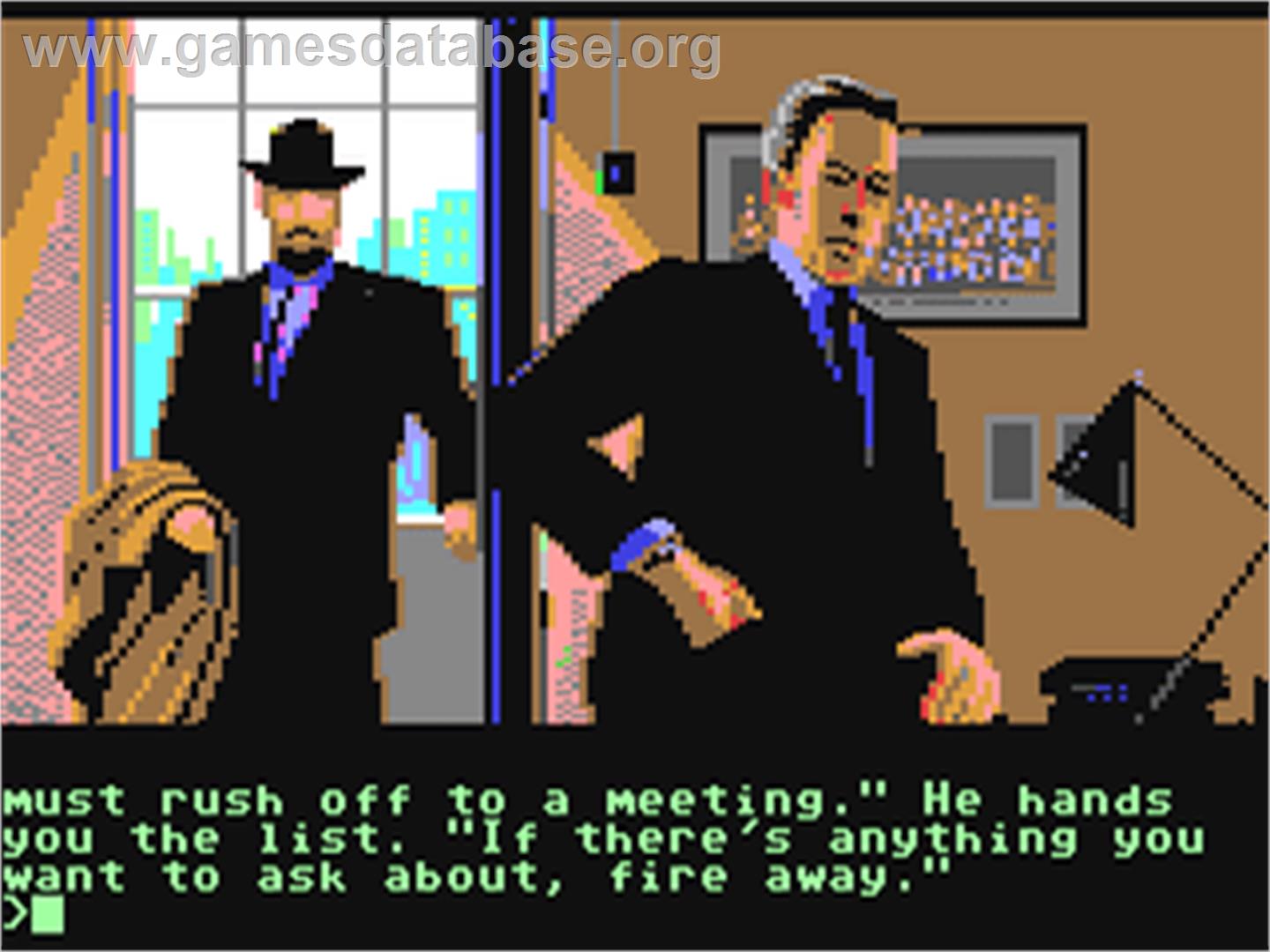Corruption - Commodore 64 - Artwork - In Game