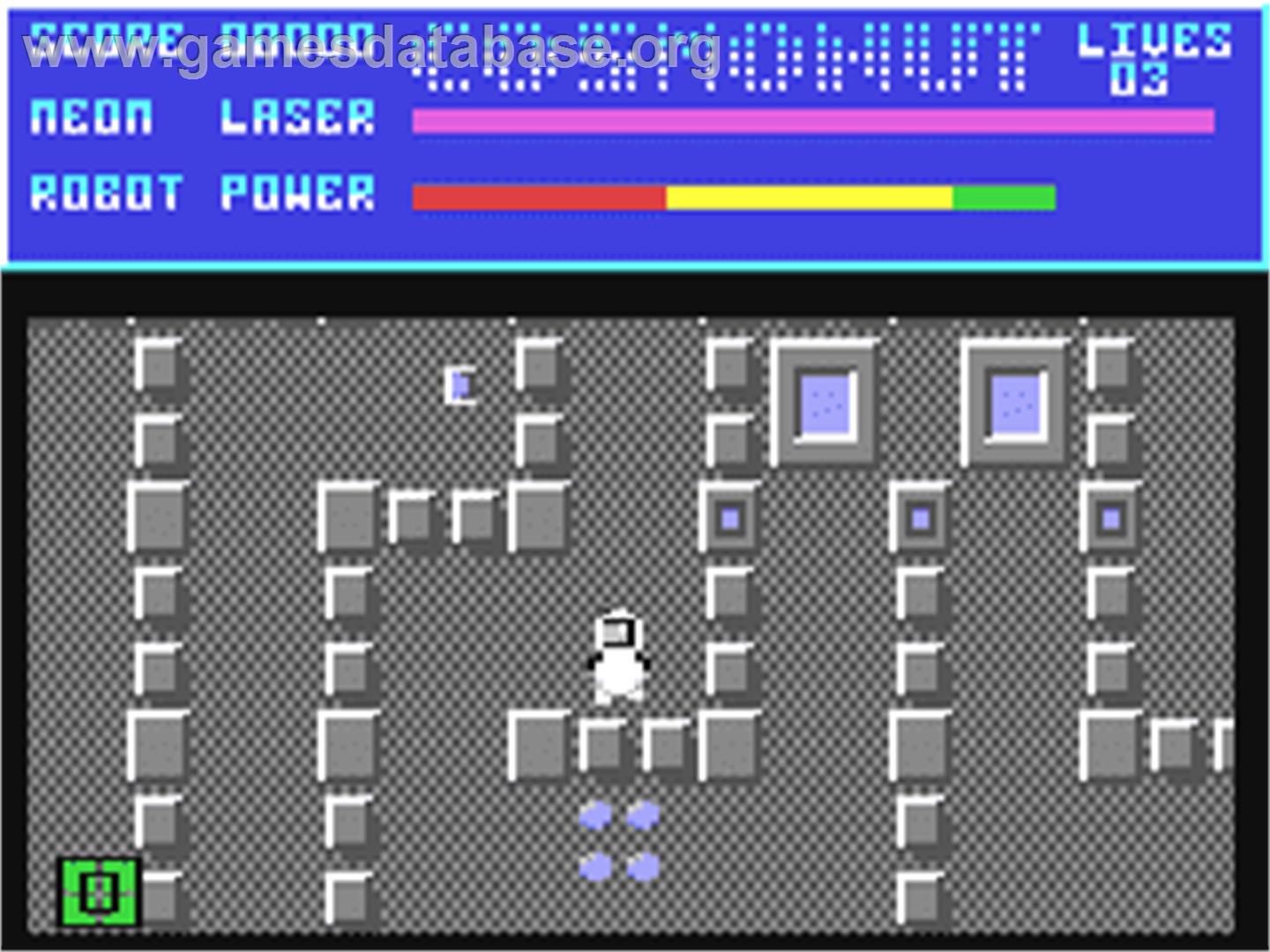 Cosmonut - Commodore 64 - Artwork - In Game