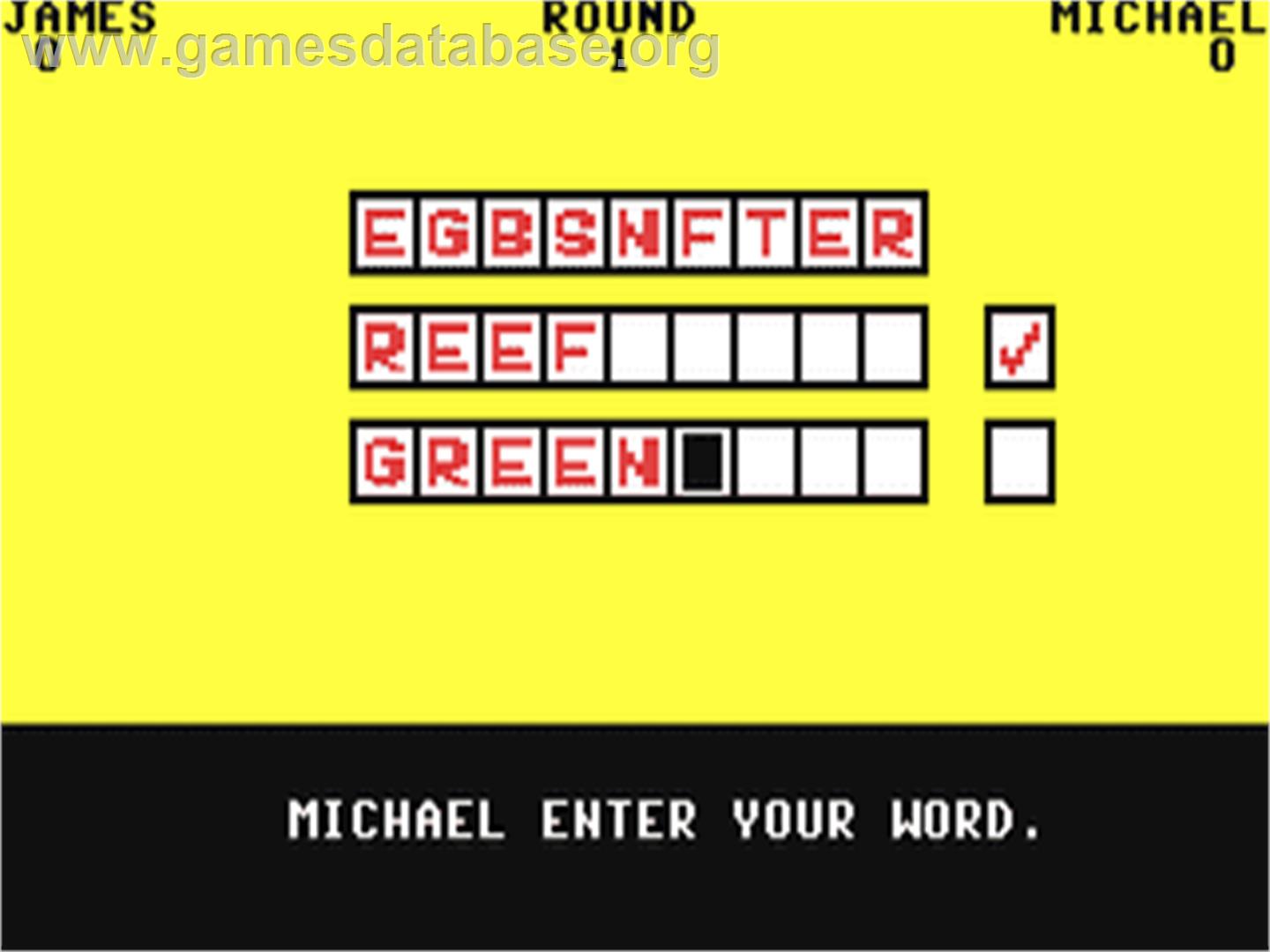 Countdown - Commodore 64 - Artwork - In Game