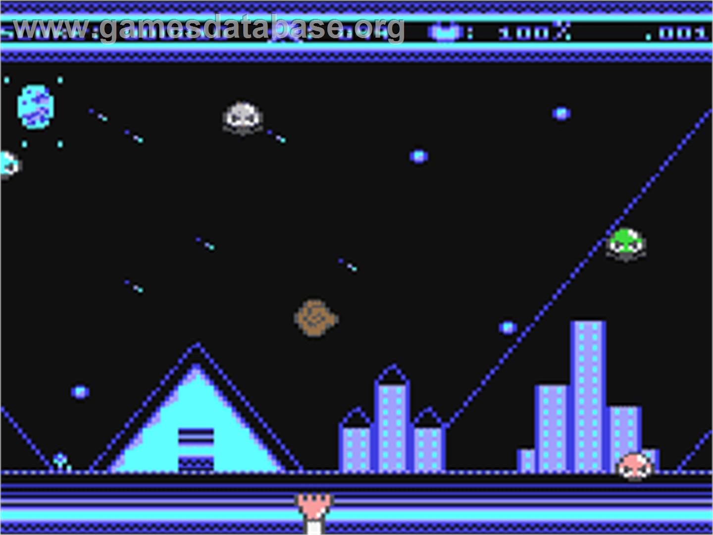 Cowpat Frisbee - Commodore 64 - Artwork - In Game