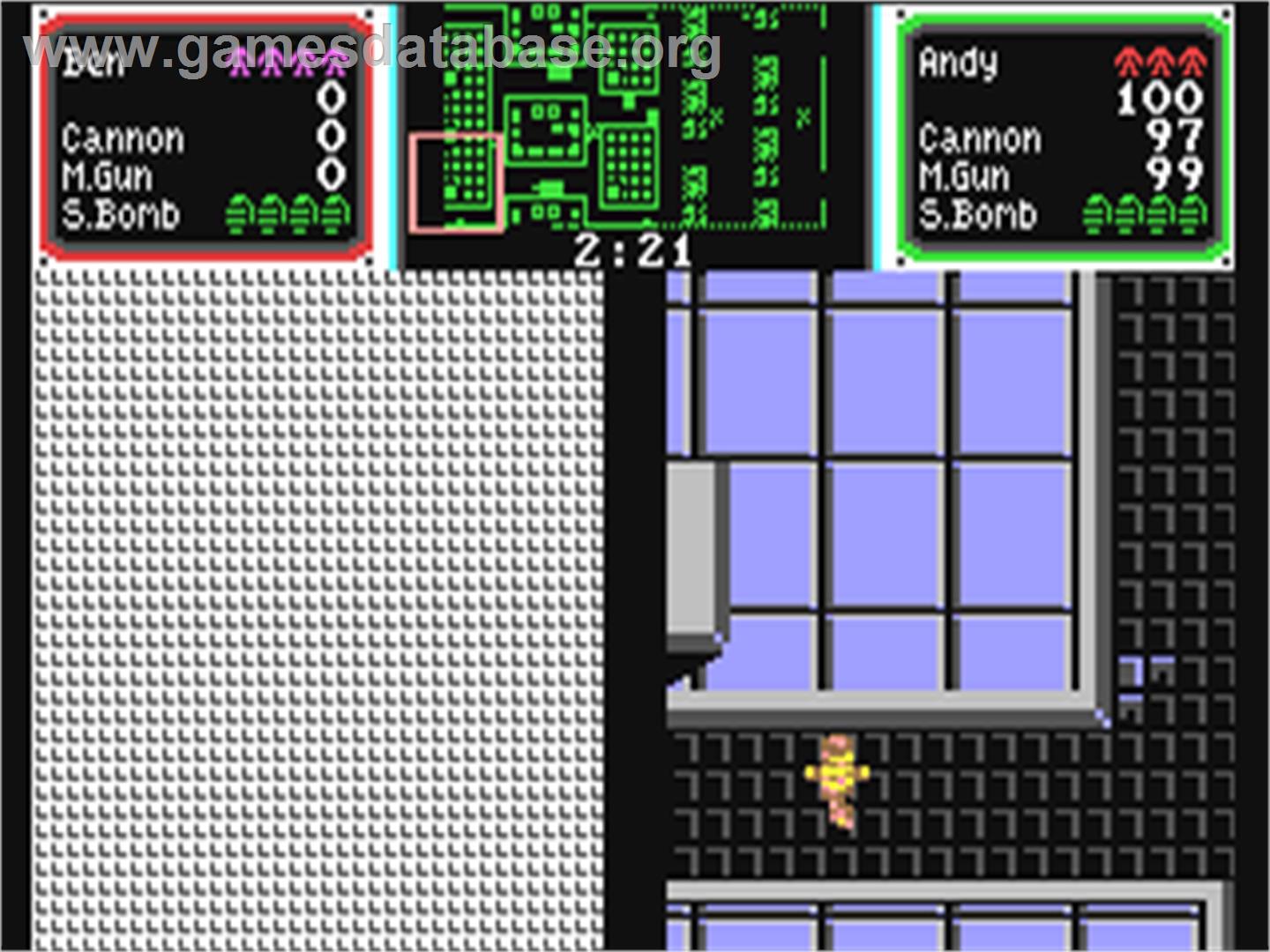 Crack Down - Commodore 64 - Artwork - In Game