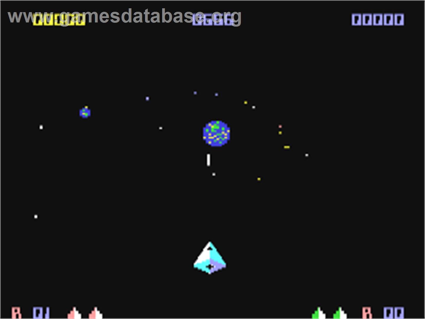 Crazy Comets - Commodore 64 - Artwork - In Game