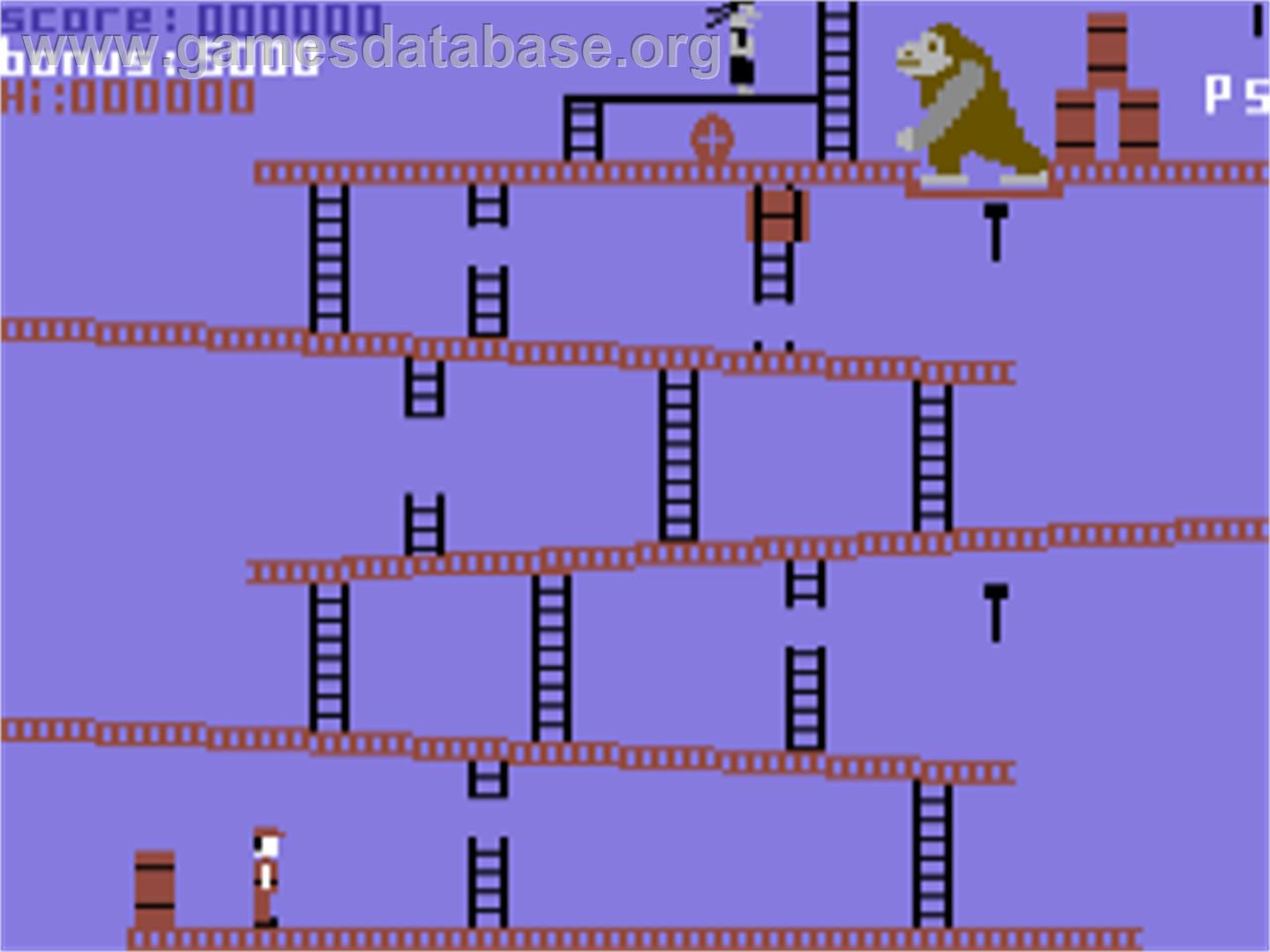 Crazy Kong - Commodore 64 - Artwork - In Game