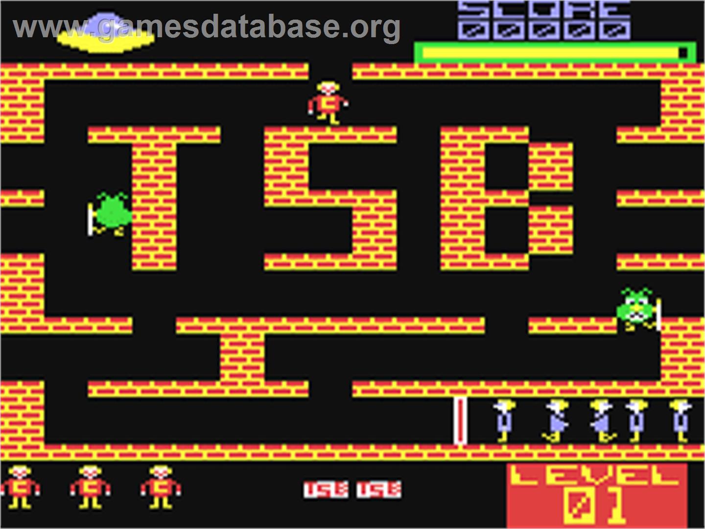 Cred Breaks Out - Commodore 64 - Artwork - In Game