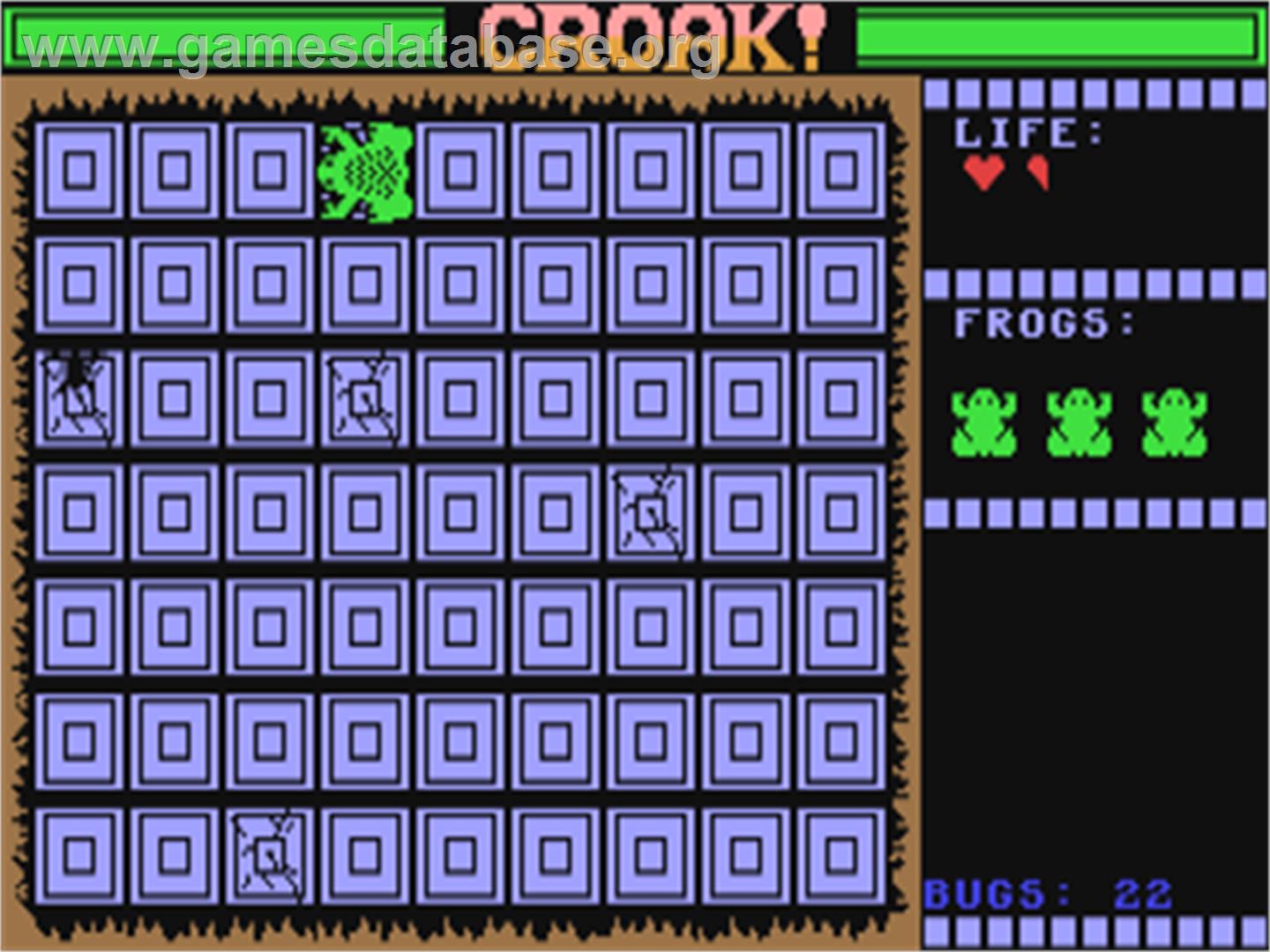 Croak! - Commodore 64 - Artwork - In Game
