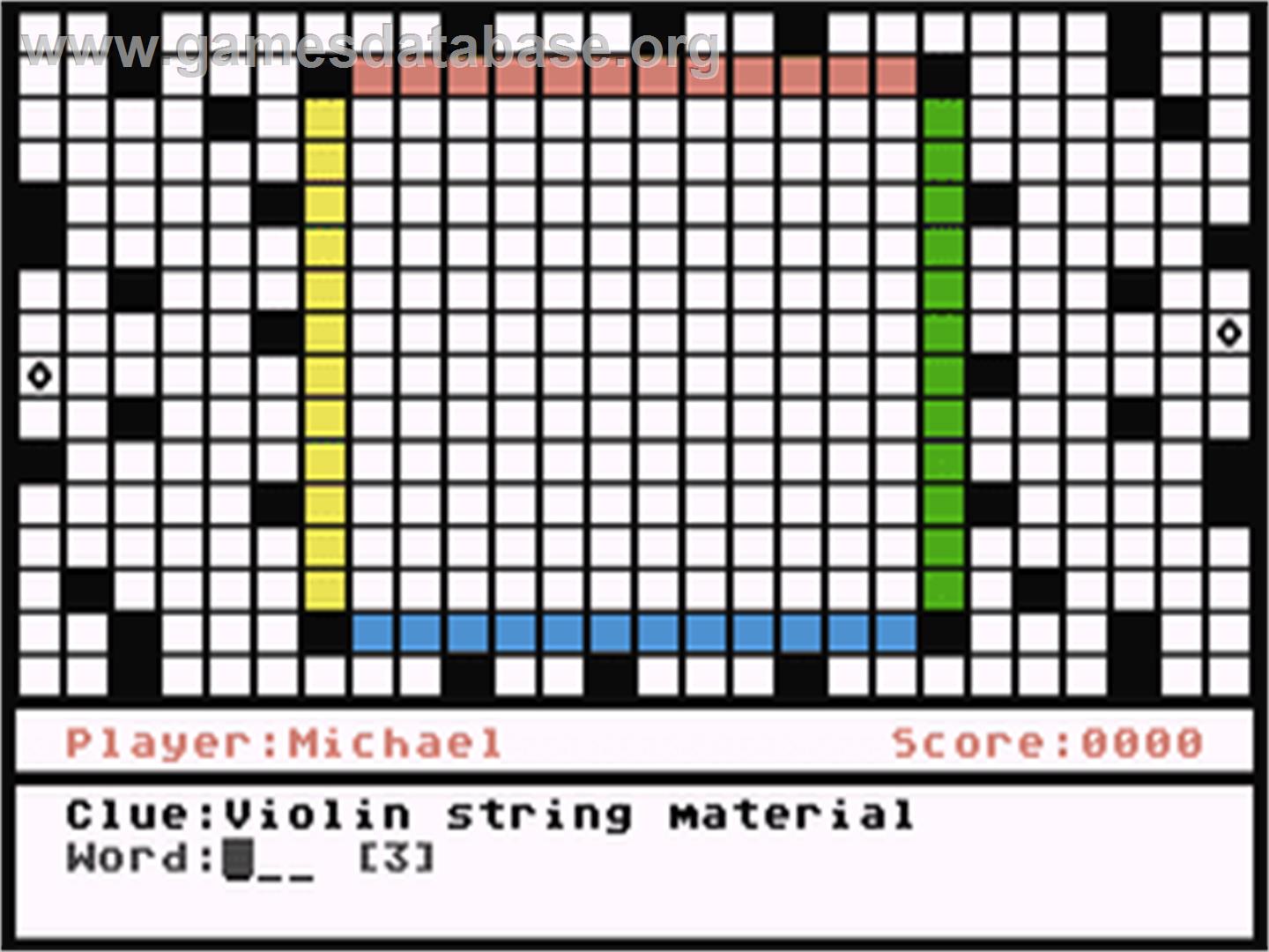 Crosscheck - Commodore 64 - Artwork - In Game