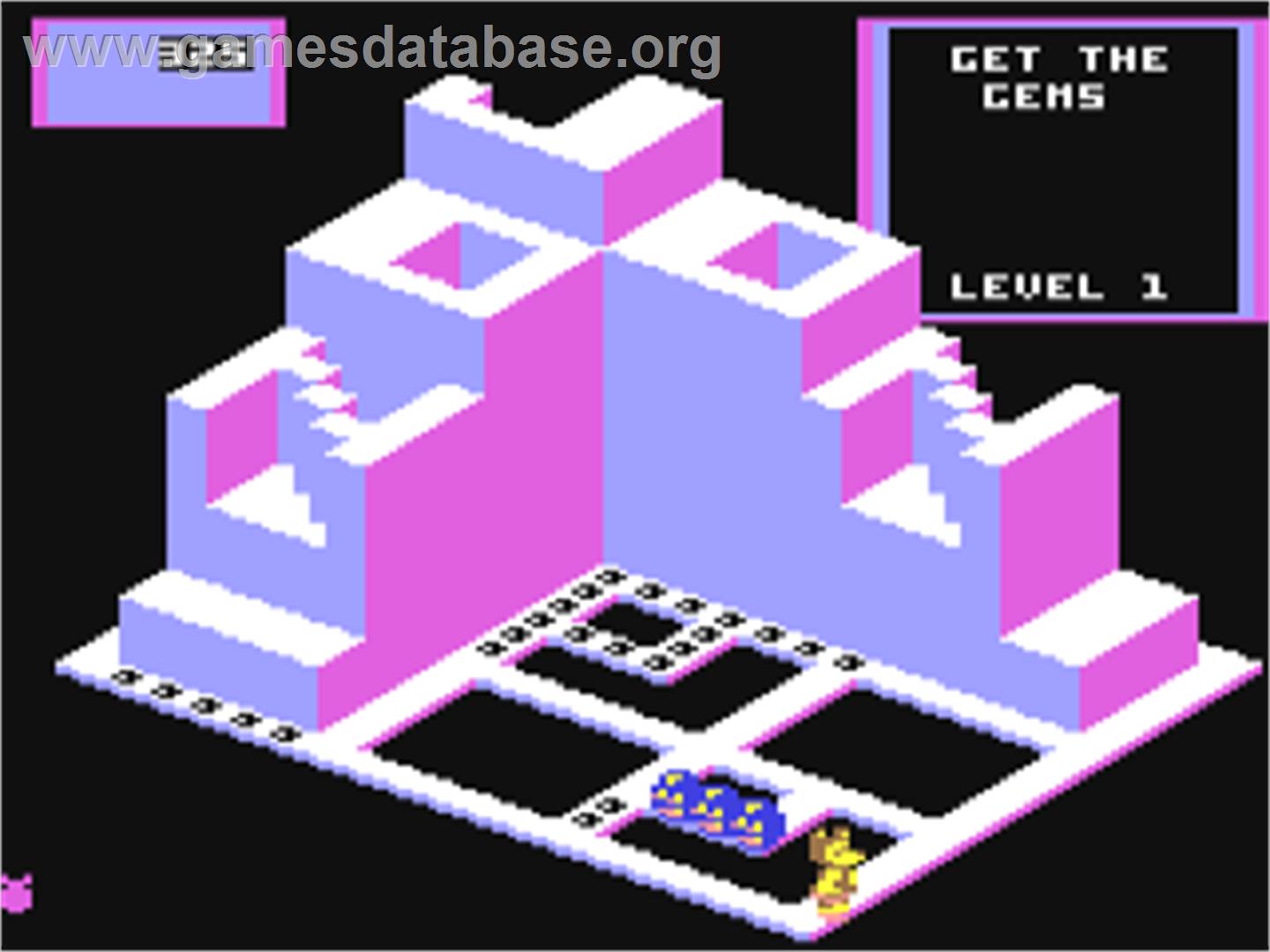 Crystal Castles (Thundervision) - Commodore 64 - Artwork - In Game