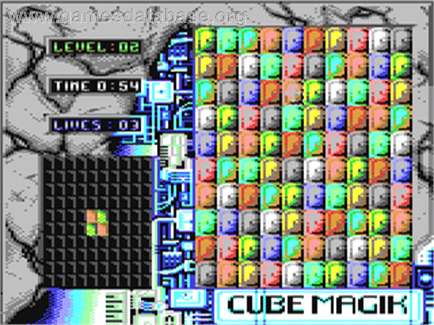 Cube Magik - Commodore 64 - Artwork - In Game