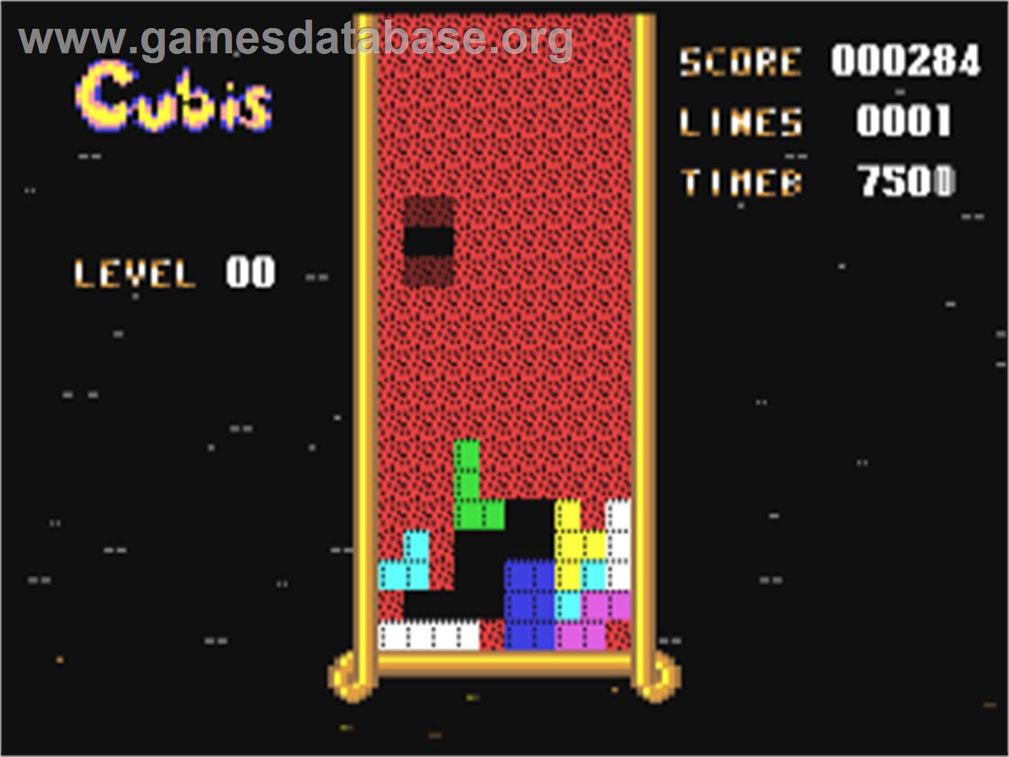Cubis - Commodore 64 - Artwork - In Game