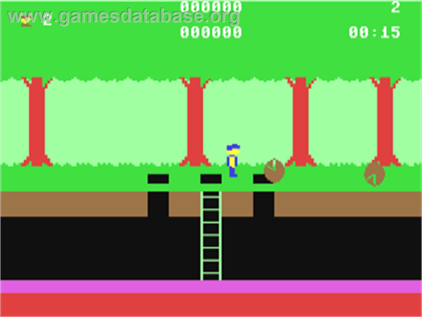 Cuthbert in the Jungle - Commodore 64 - Artwork - In Game