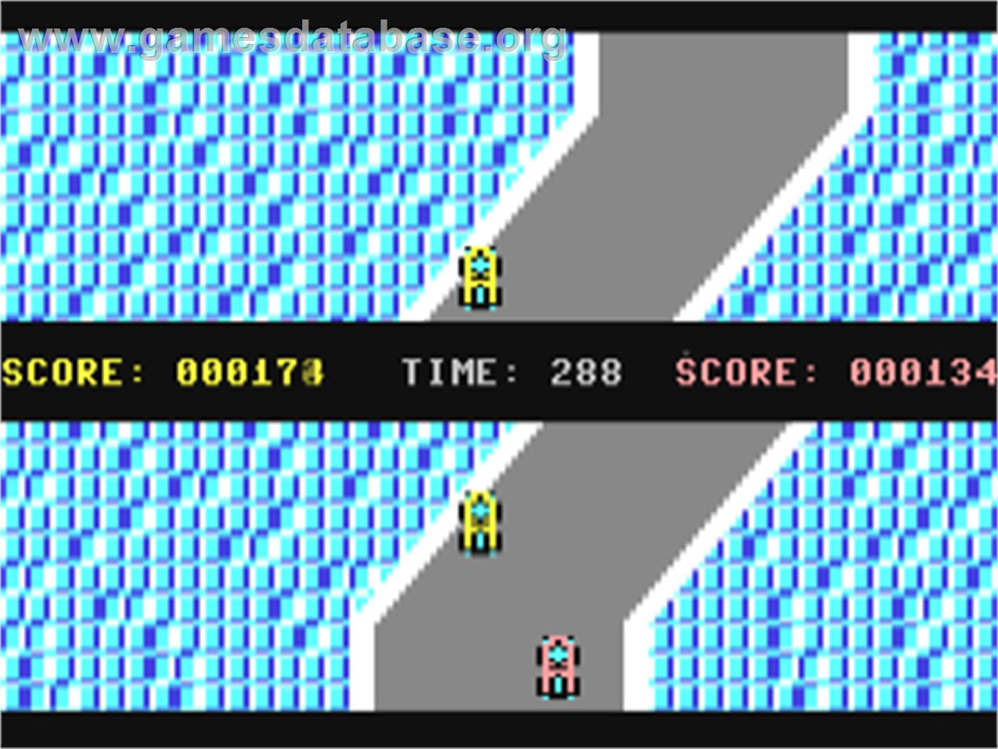 Cyber-race - Commodore 64 - Artwork - In Game