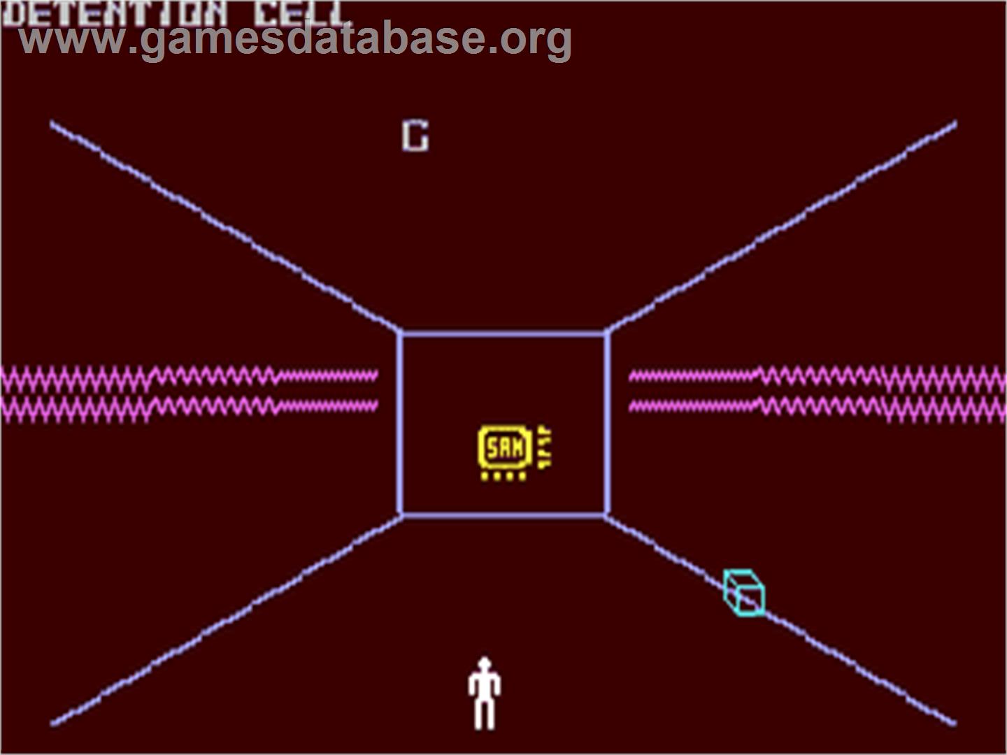 Cyber World - Commodore 64 - Artwork - In Game