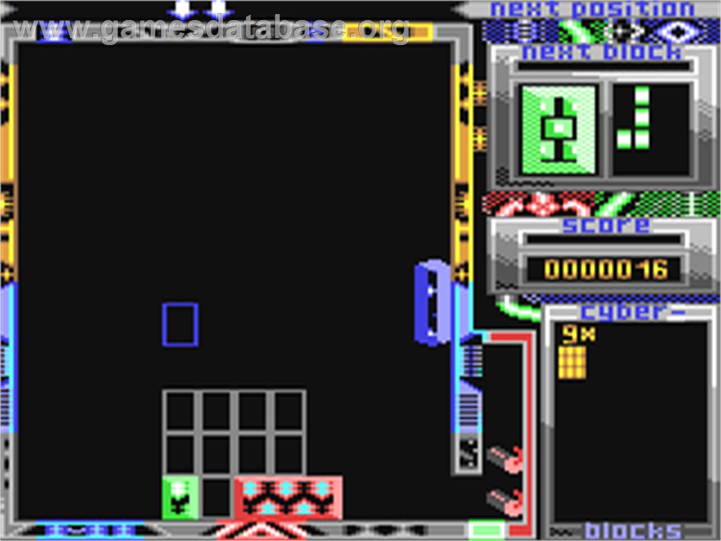 Cyberblocks - Commodore 64 - Artwork - In Game