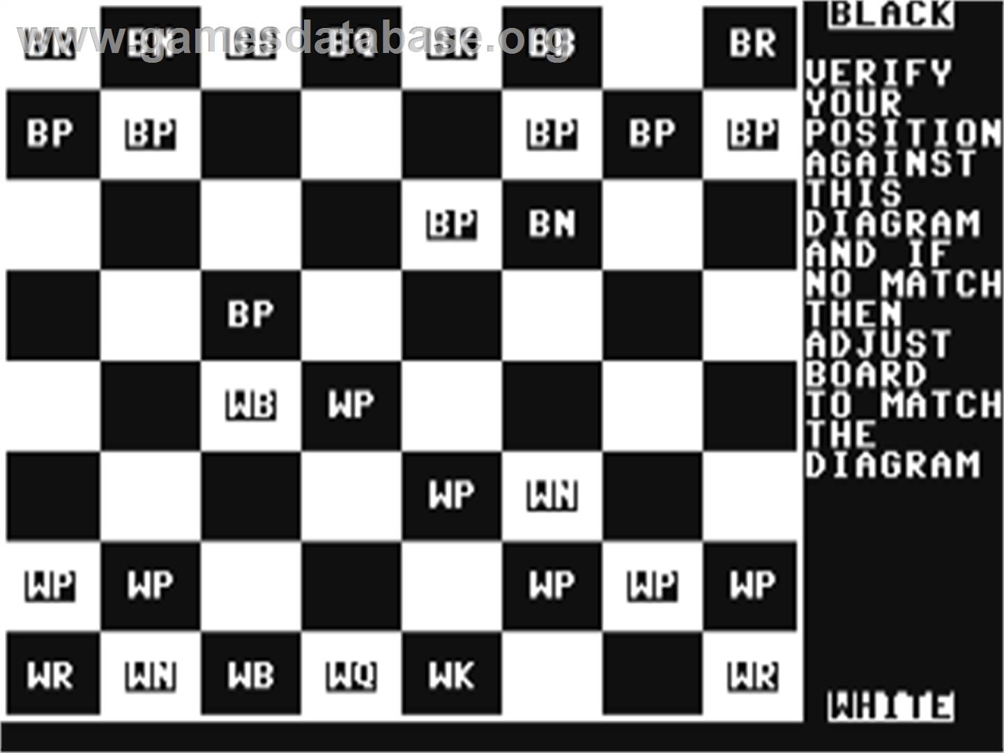 Cyberchess - Commodore 64 - Artwork - In Game