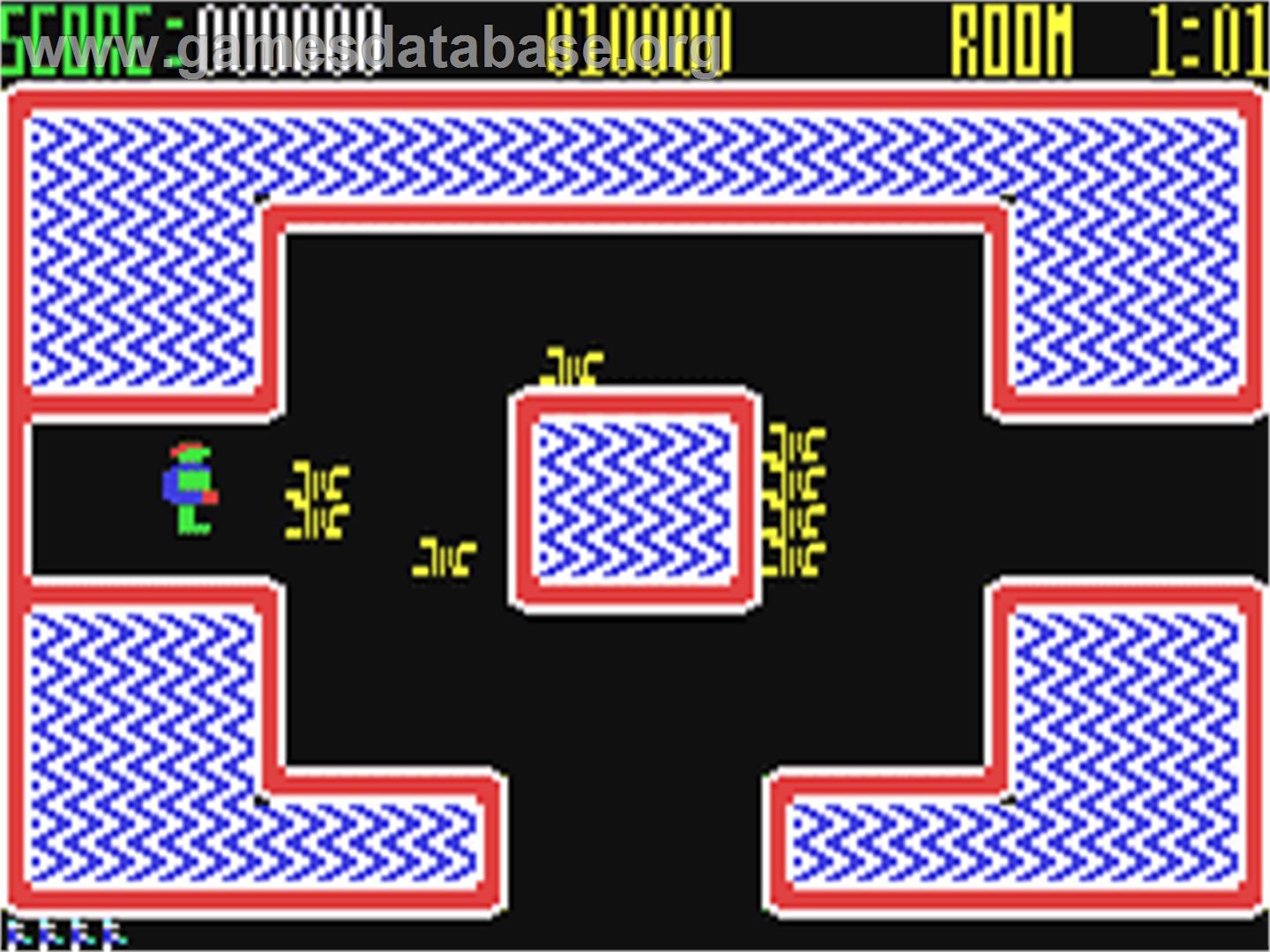 Cybertron Mission - Commodore 64 - Artwork - In Game