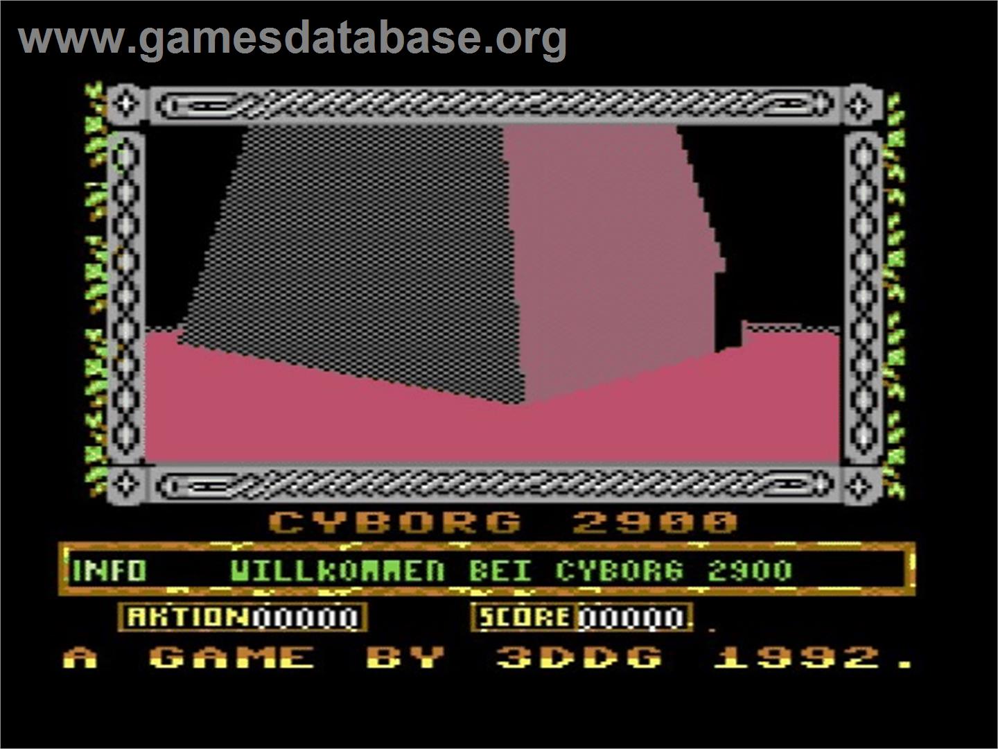 Cyborg 2900 - Commodore 64 - Artwork - In Game