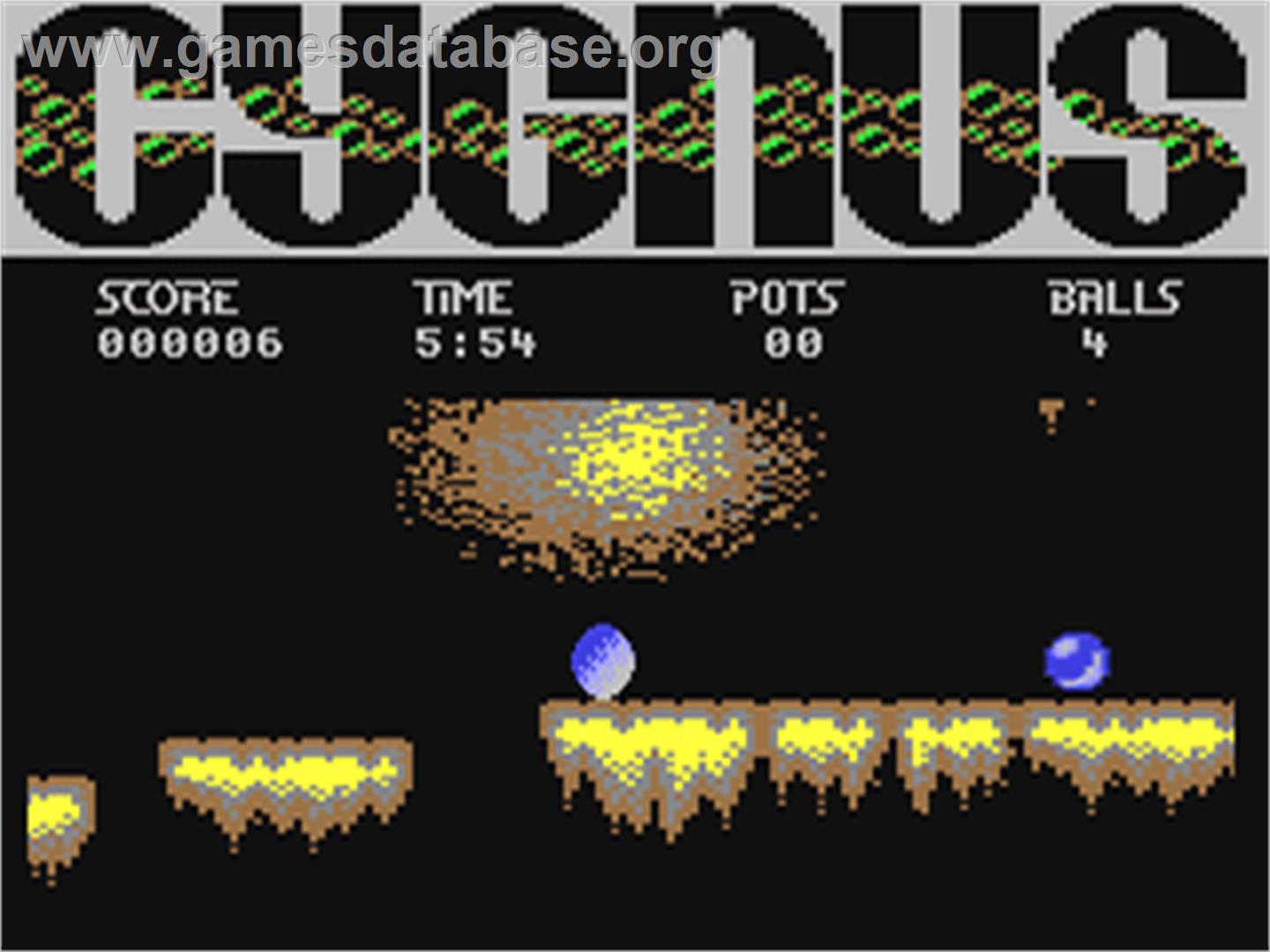 Cygnus - Commodore 64 - Artwork - In Game